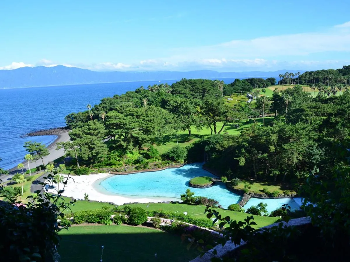 Natural landscape in Ibusuki Iwasaki Hotel