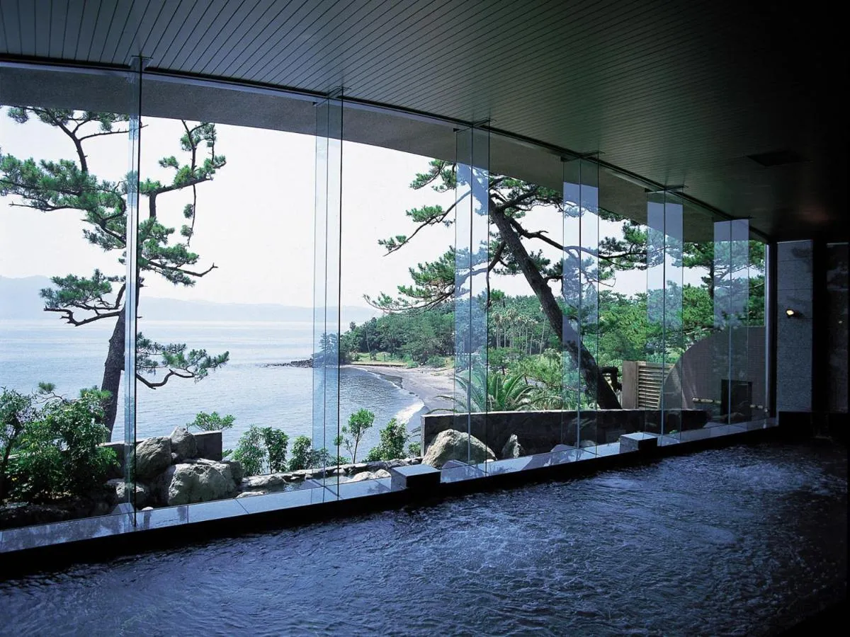 Hot Spring Bath in Ibusuki Iwasaki Hotel