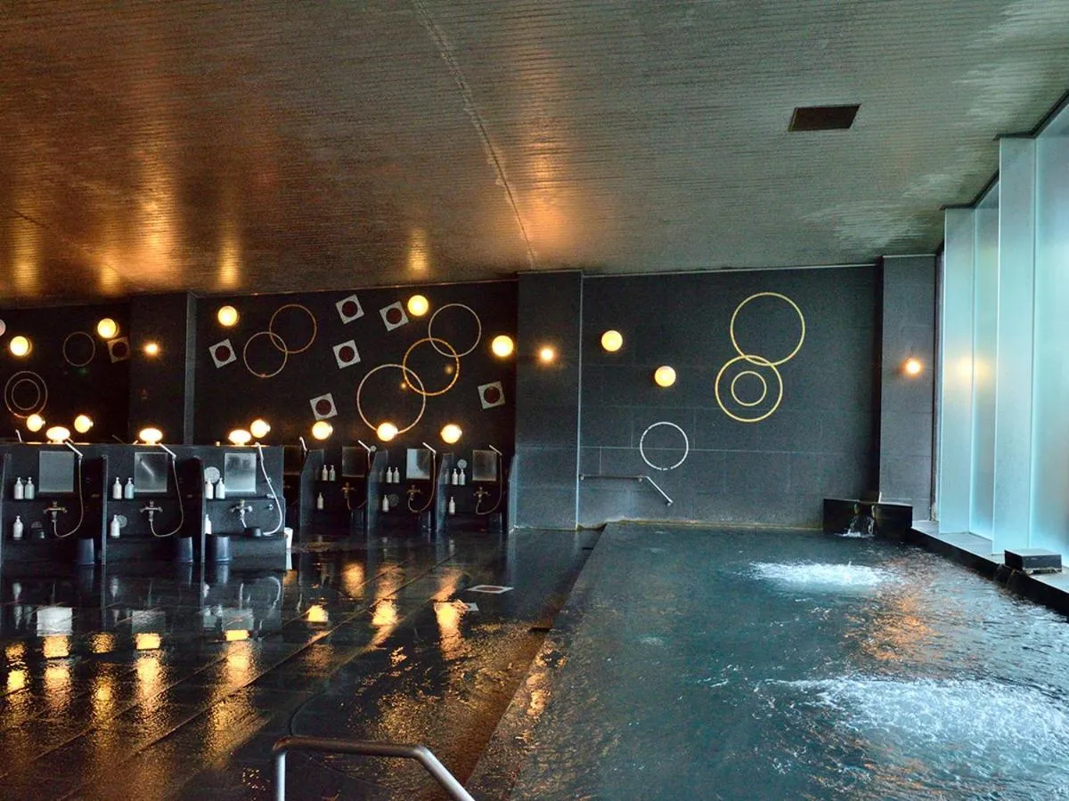 Hot Spring Bath in Ibusuki Iwasaki Hotel