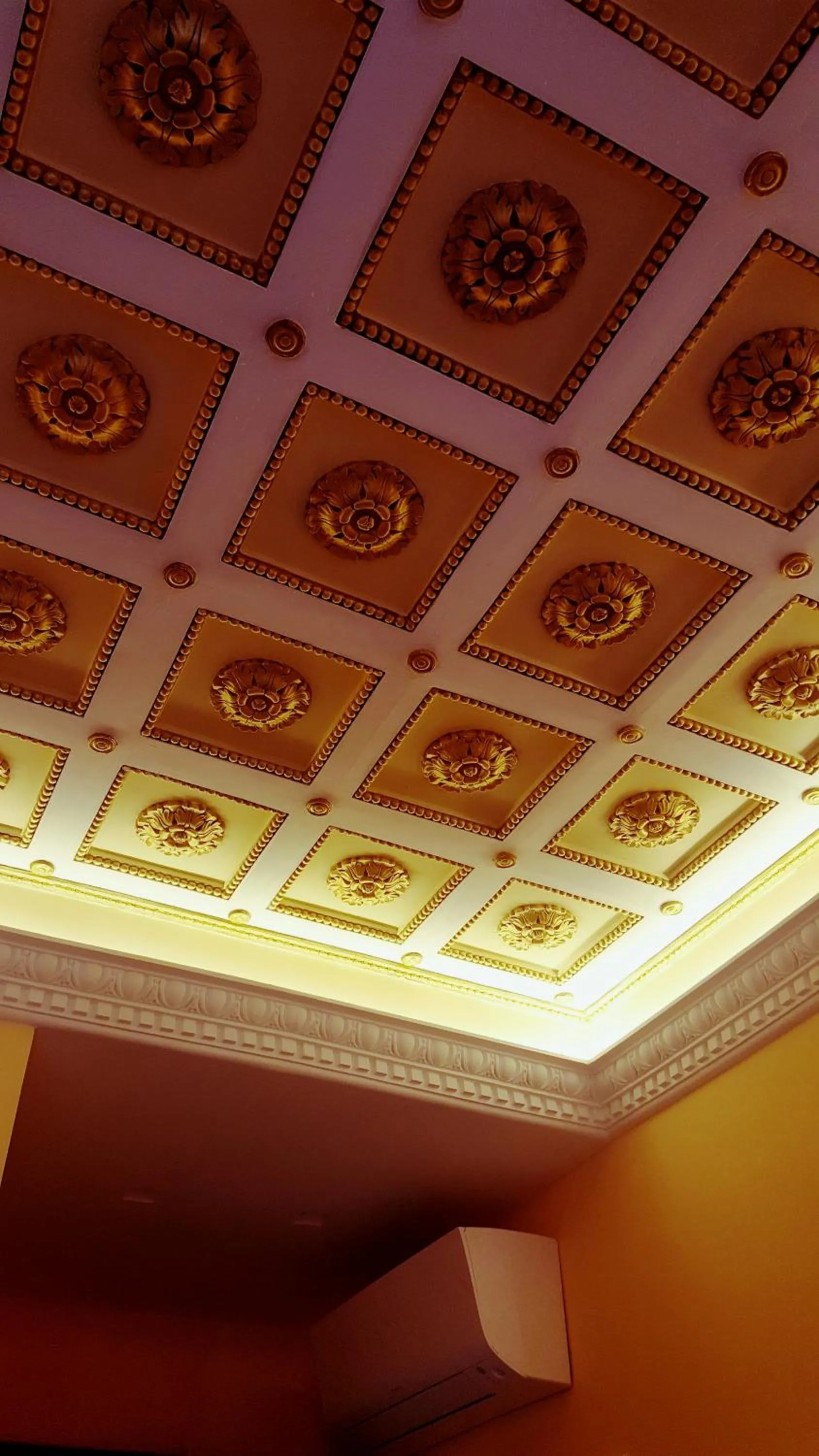 Decorative detail in Impero Vaticano Suites Guest House