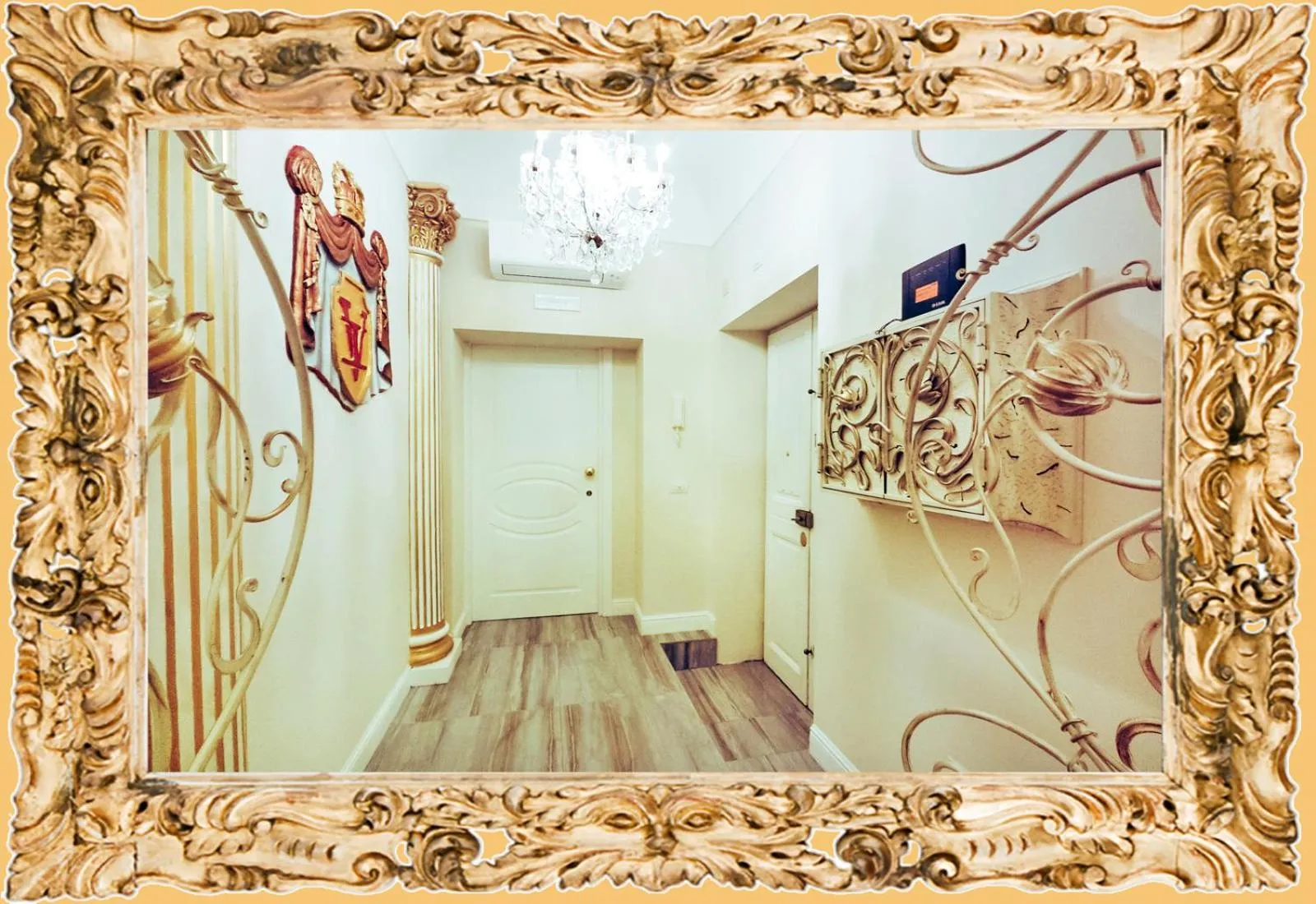 Living room in Impero Vaticano Suites Guest House