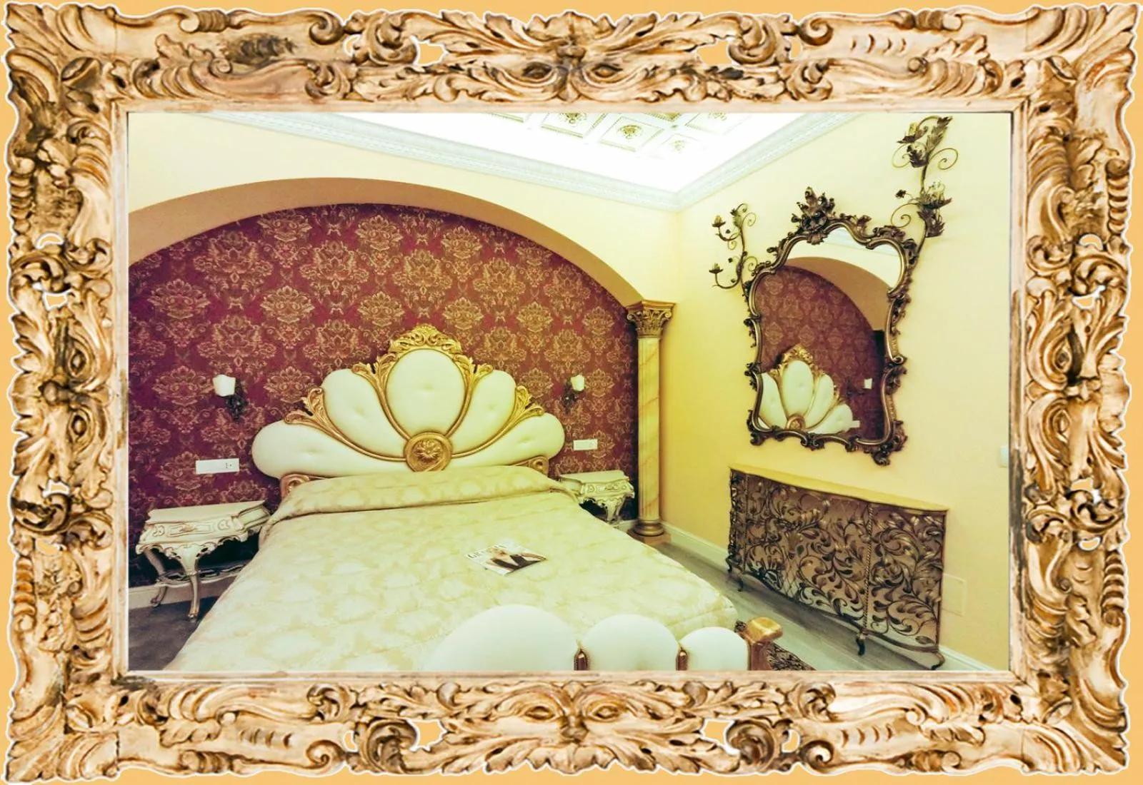 Photo of the whole room, Bed in Impero Vaticano Suites Guest House