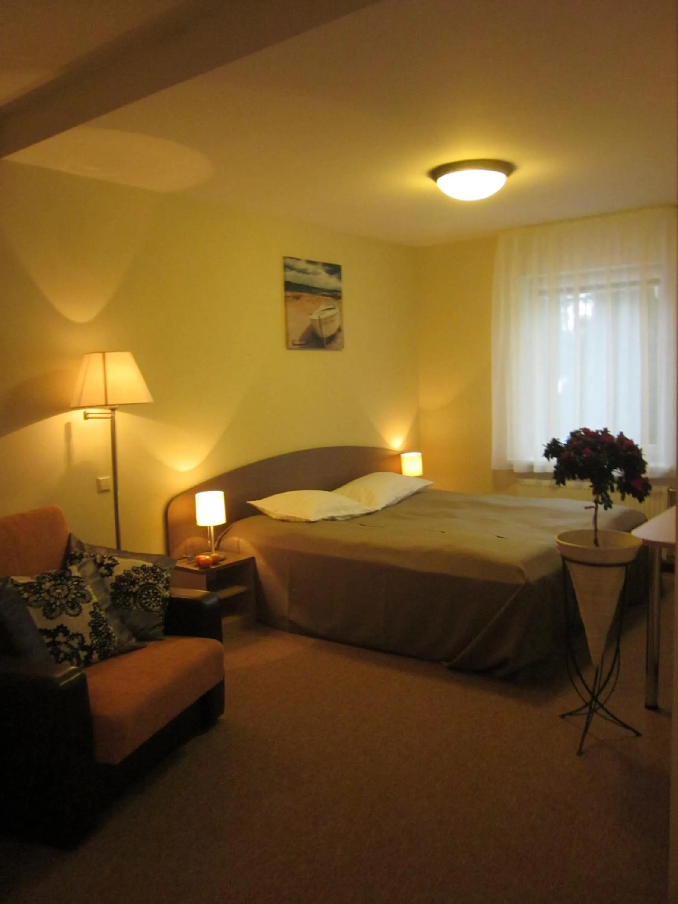 Bedroom, Bed in Dzintars Hotel