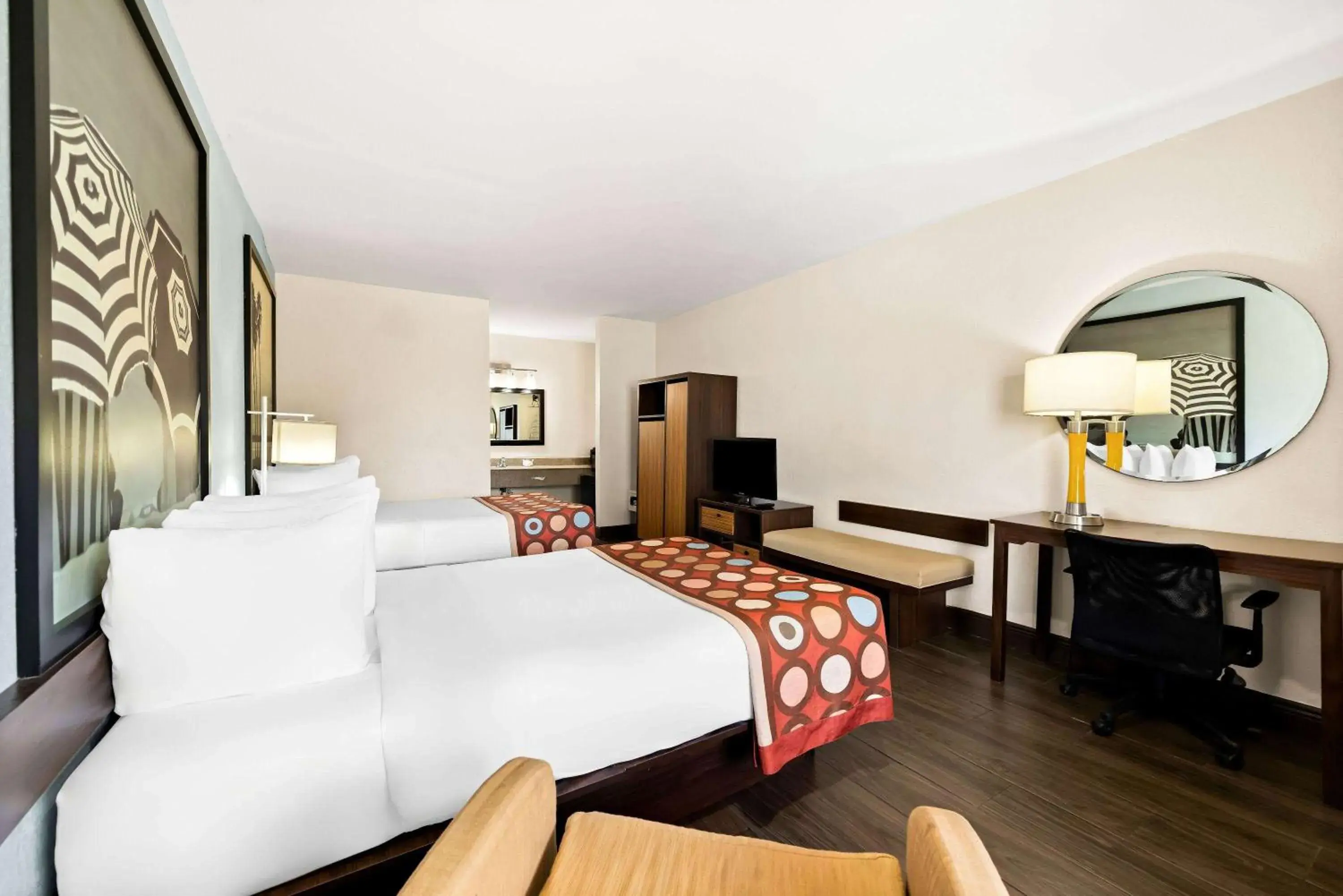 2 Double Beds, Deluxe Room, Pool Side, Non-Smoking in Super 8 by Wyndham Florida City/Homestead/Everglades 2 Double Beds, Deluxe Room, Pool Side, Non-Smoking in Super 8 by Wyndham Florida City/Homestead/Everglades