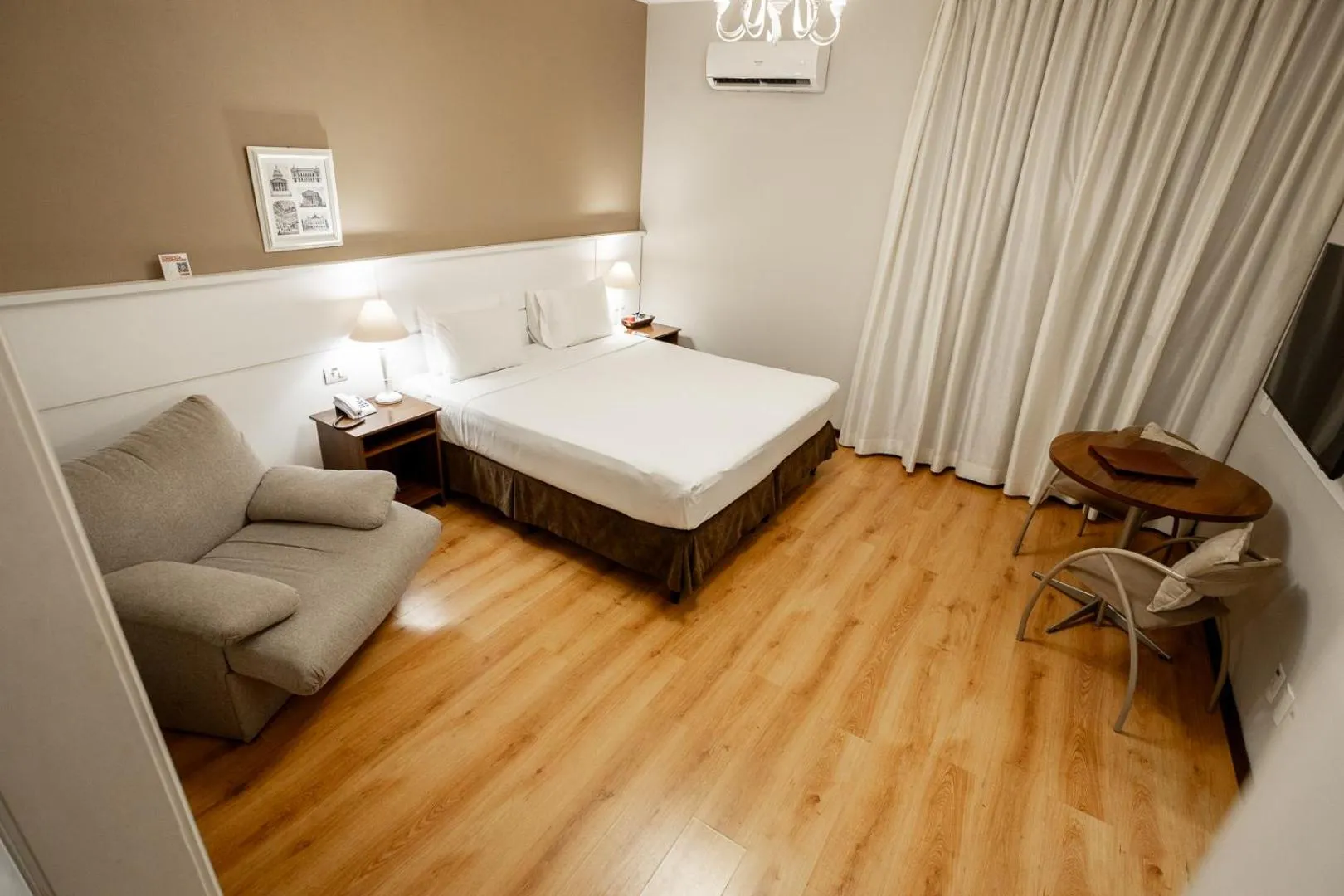 Bed in Planalto Select Hotel Ponta Grossa