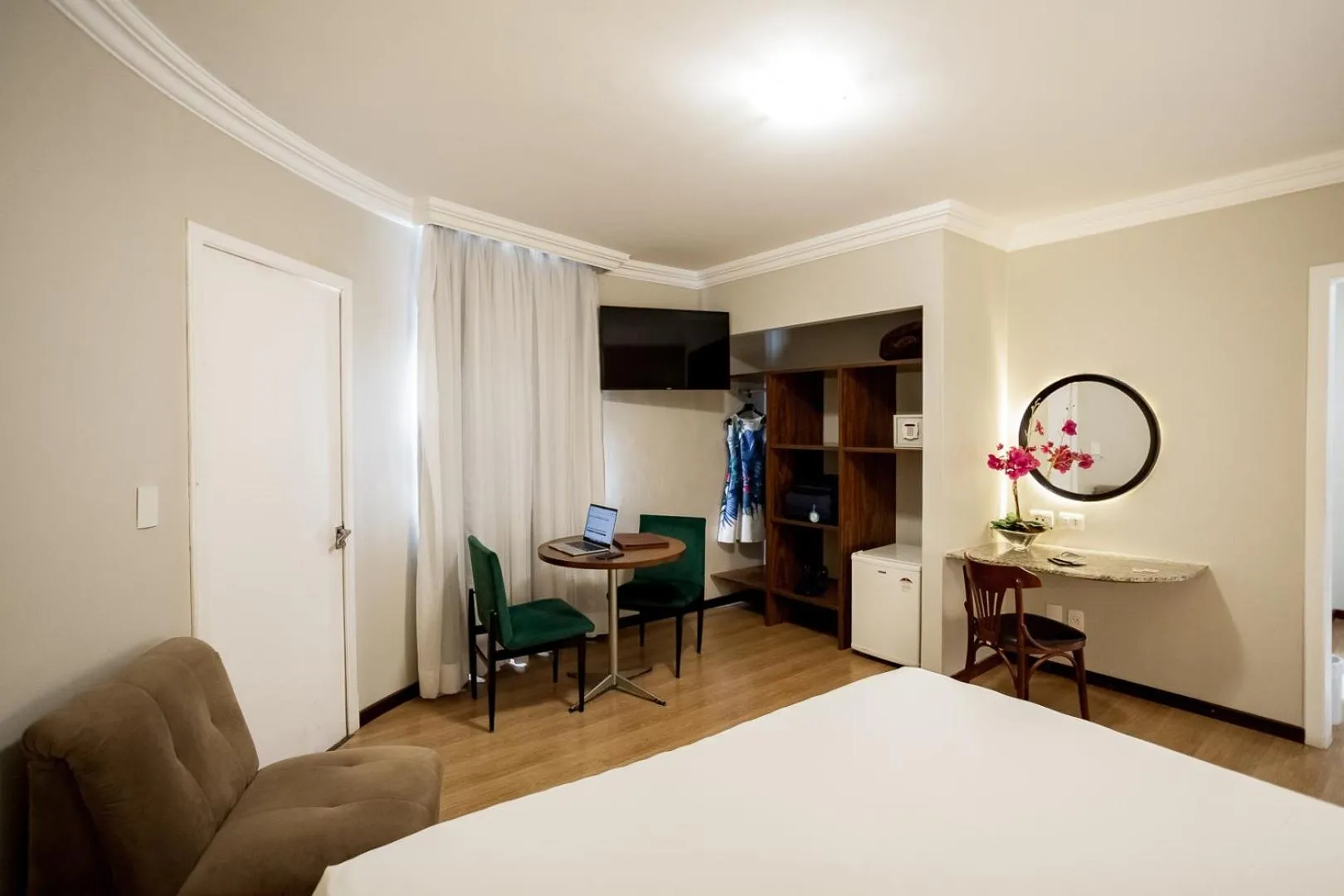 Bed in Planalto Select Hotel Ponta Grossa