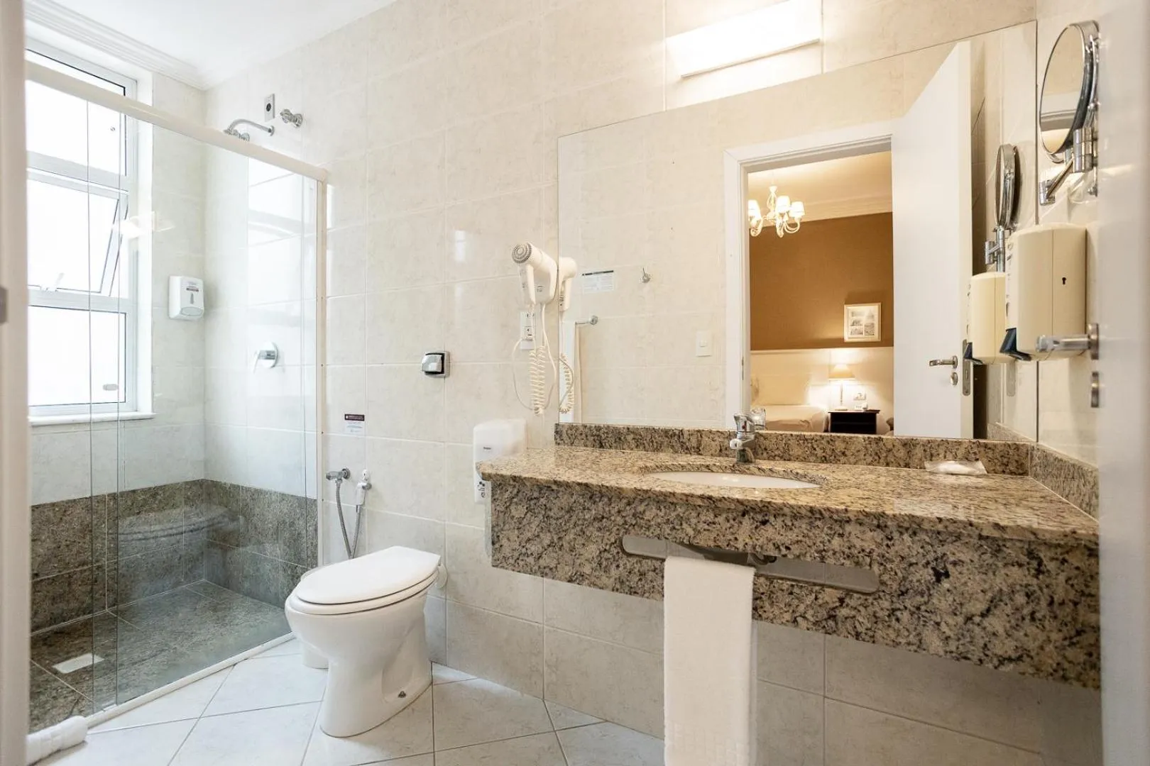 Bathroom in Planalto Select Hotel Ponta Grossa