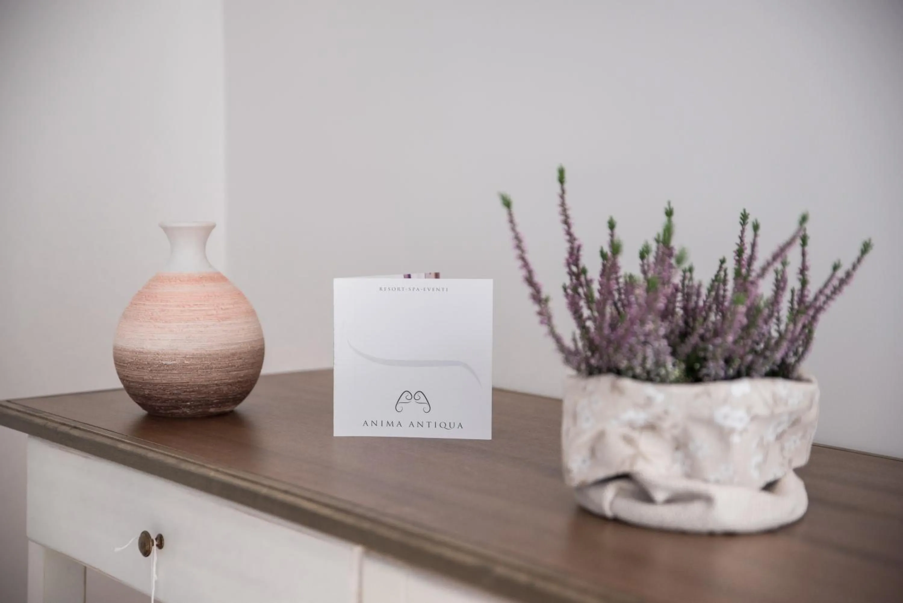 Decorative detail in Anima Antiqua Relais & Spa