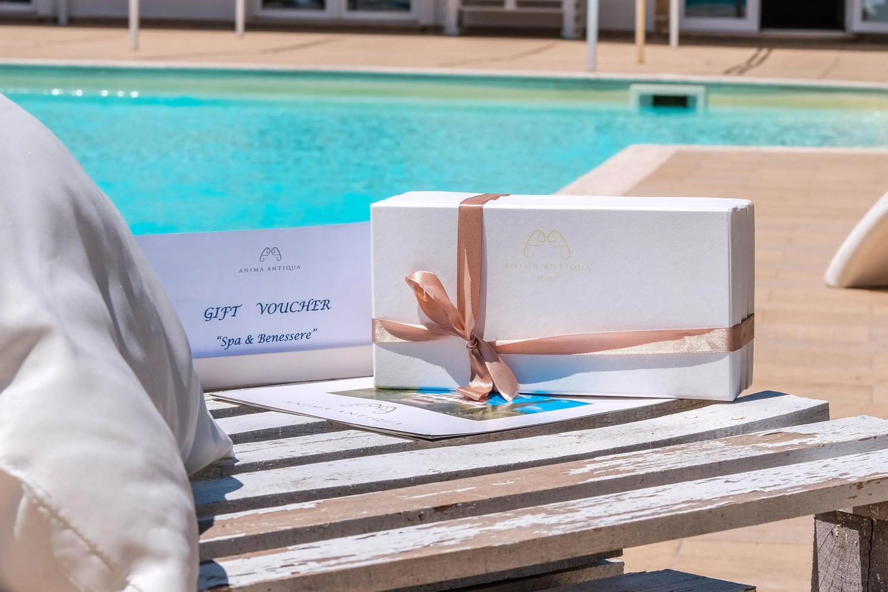 Swimming pool in Anima Antiqua Relais & Spa