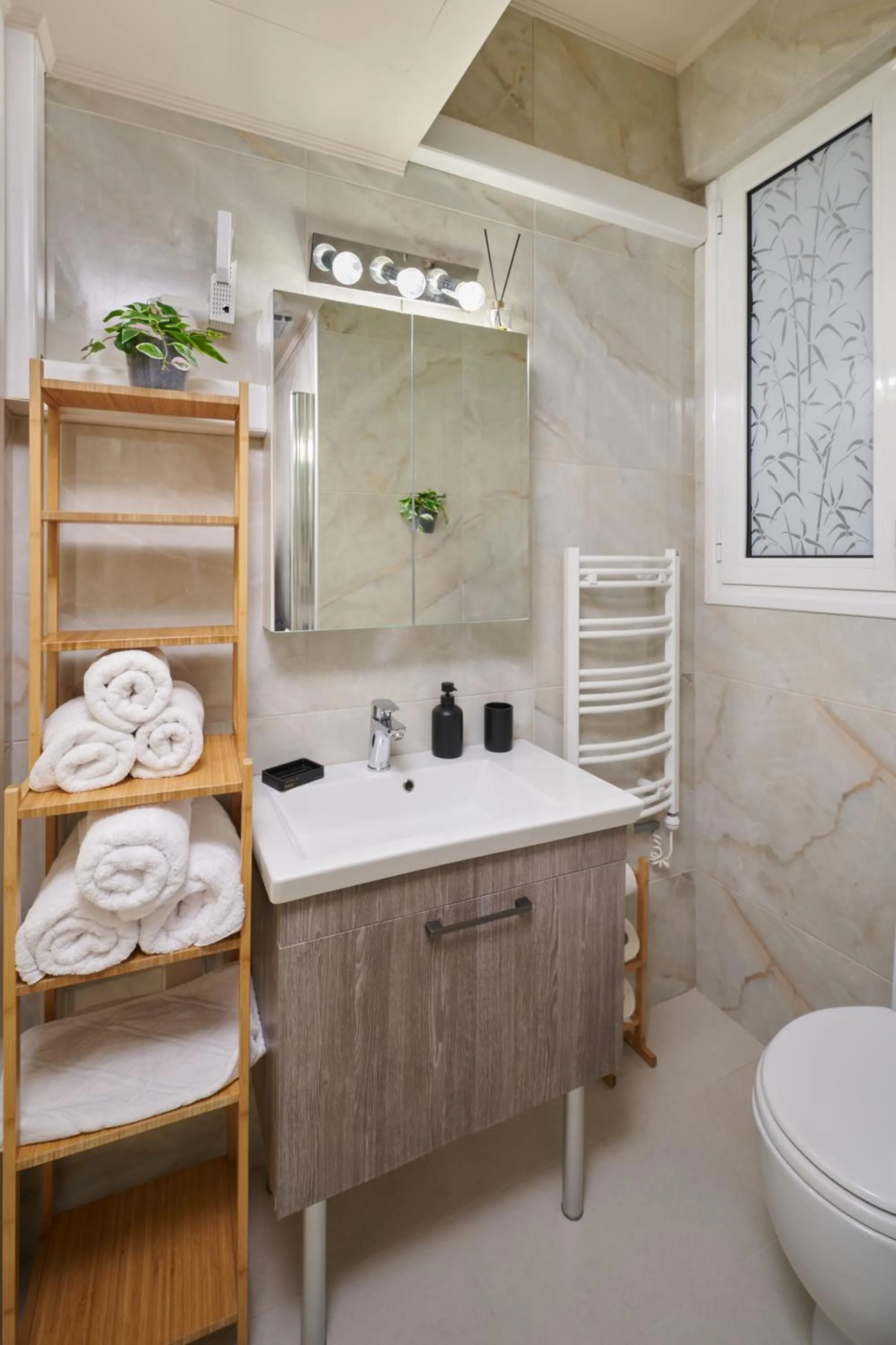 Shower in Rastoni Athens Suites near Acropolis