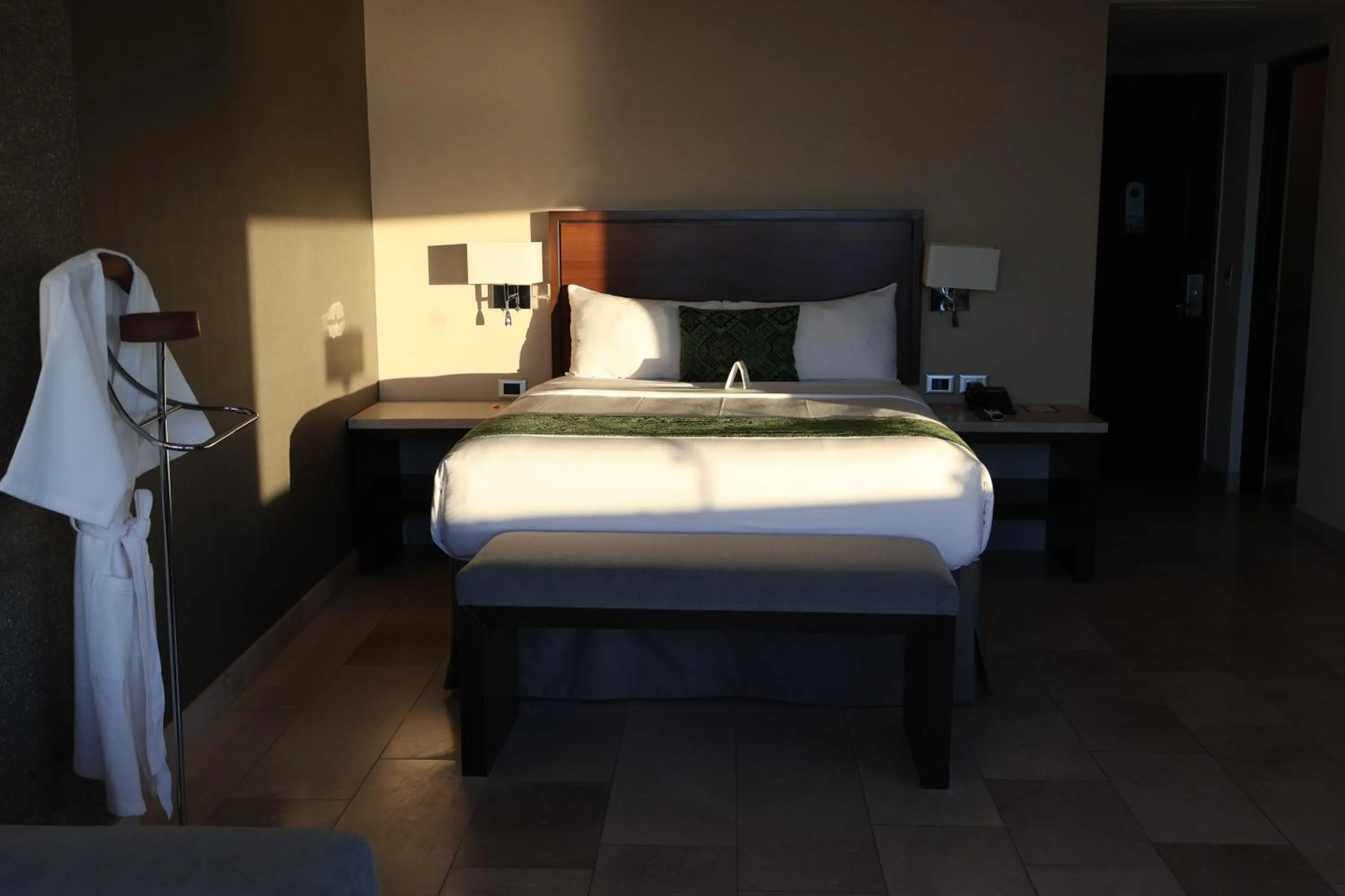 Bed in Seven Crown La Paz Malecon