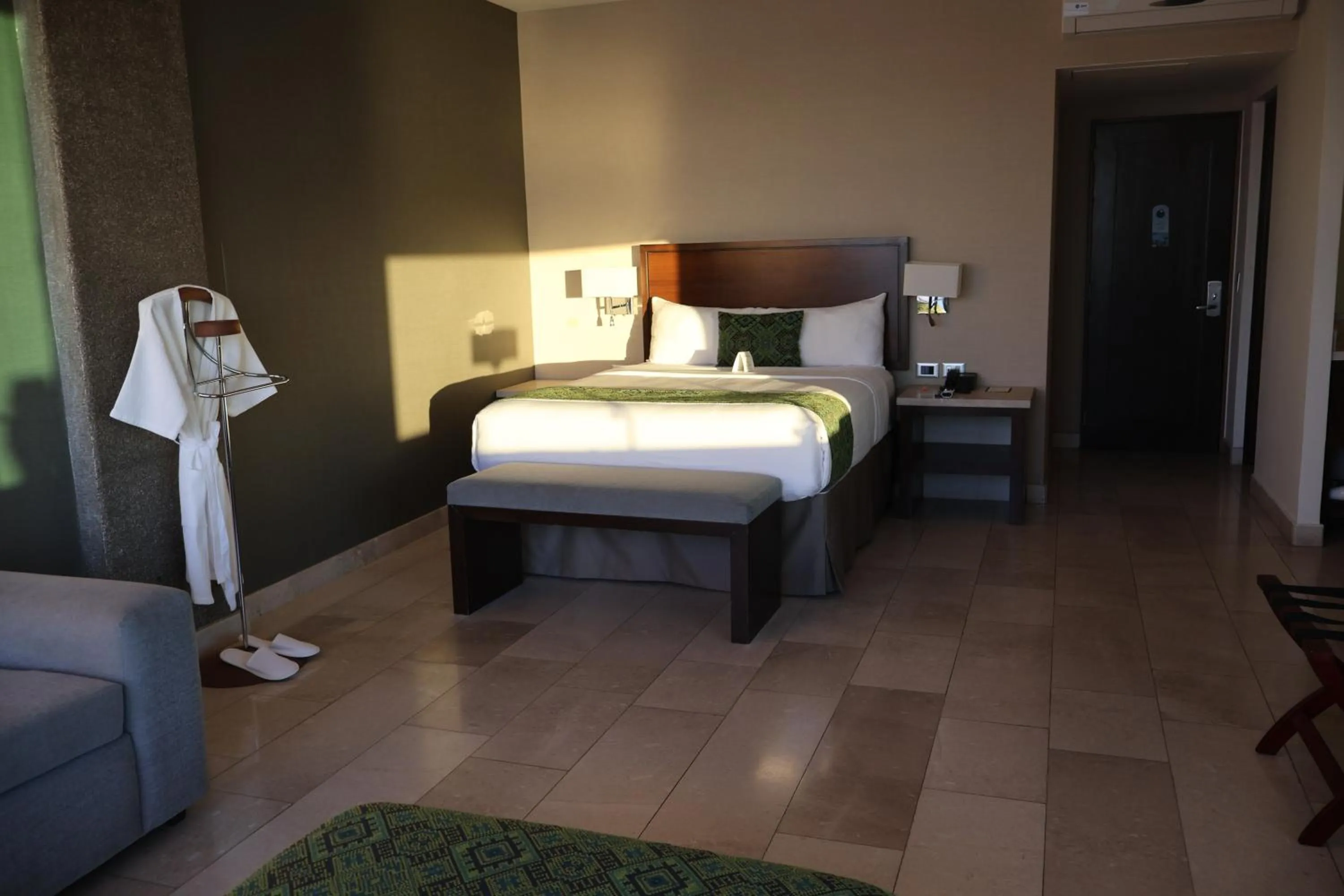 Bed in Seven Crown La Paz Malecon