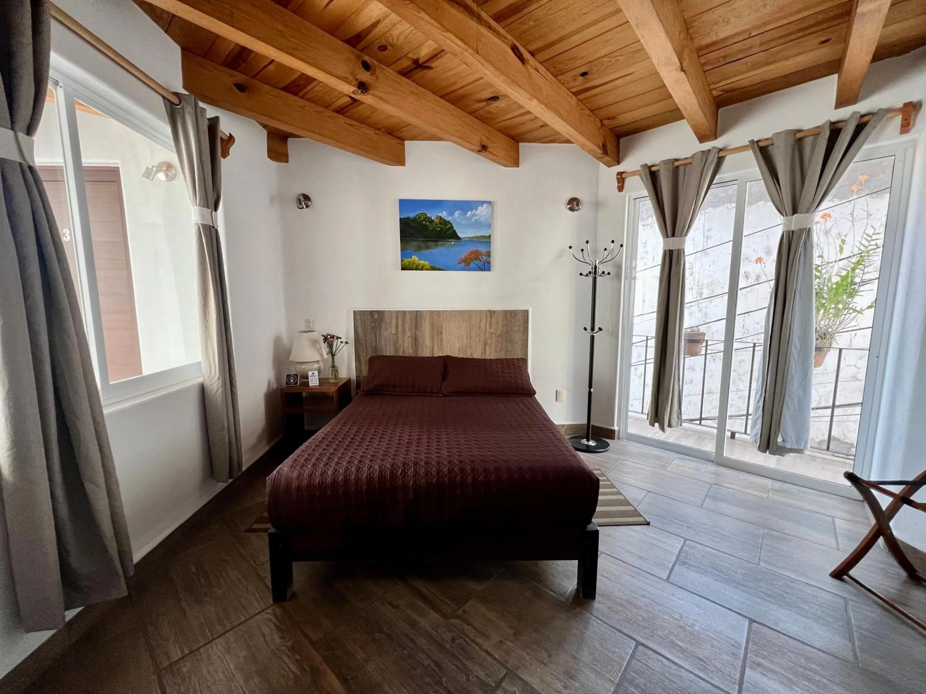 Bed in Hotel San Sebastian