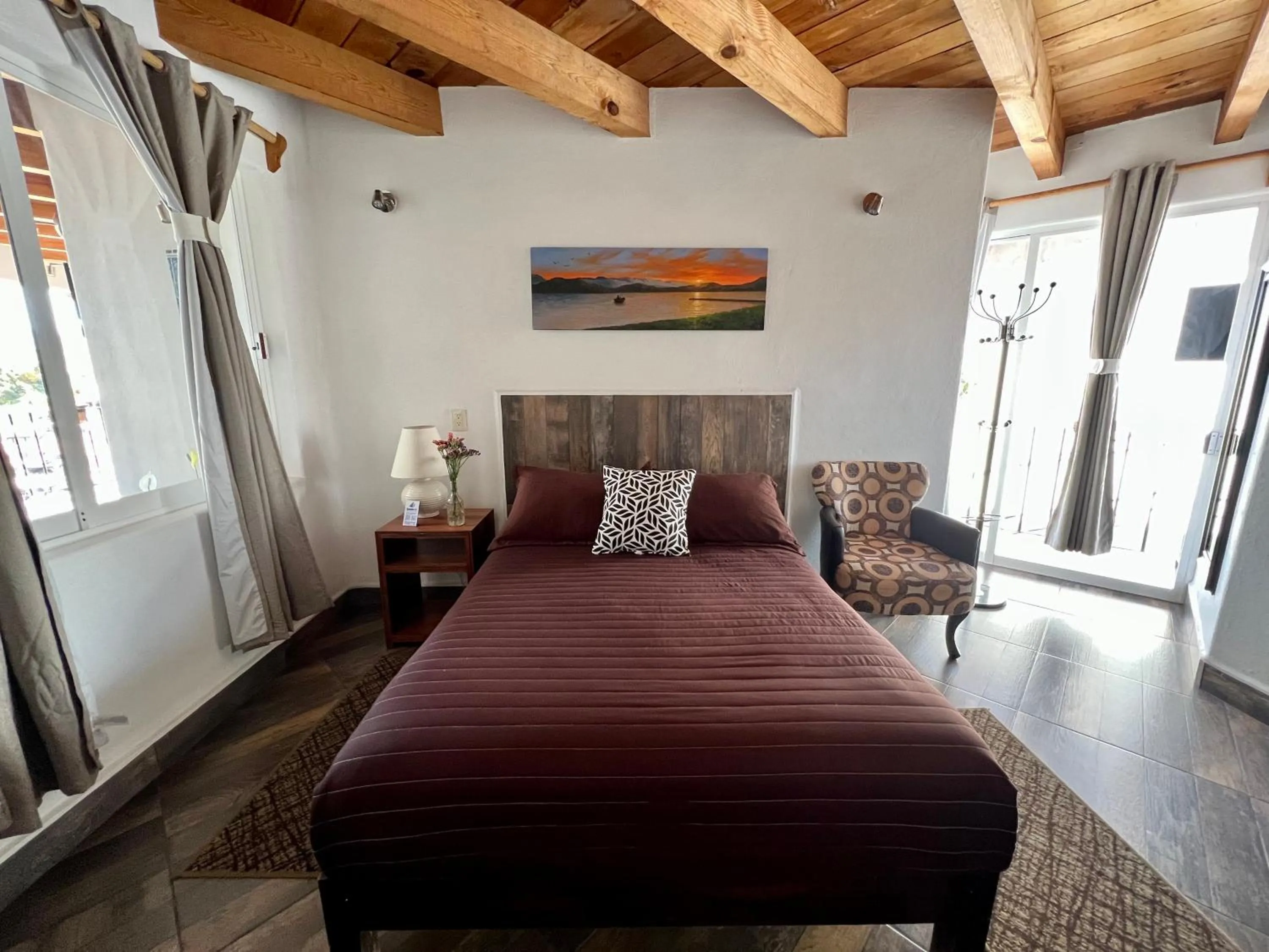 Bed in Hotel San Sebastian