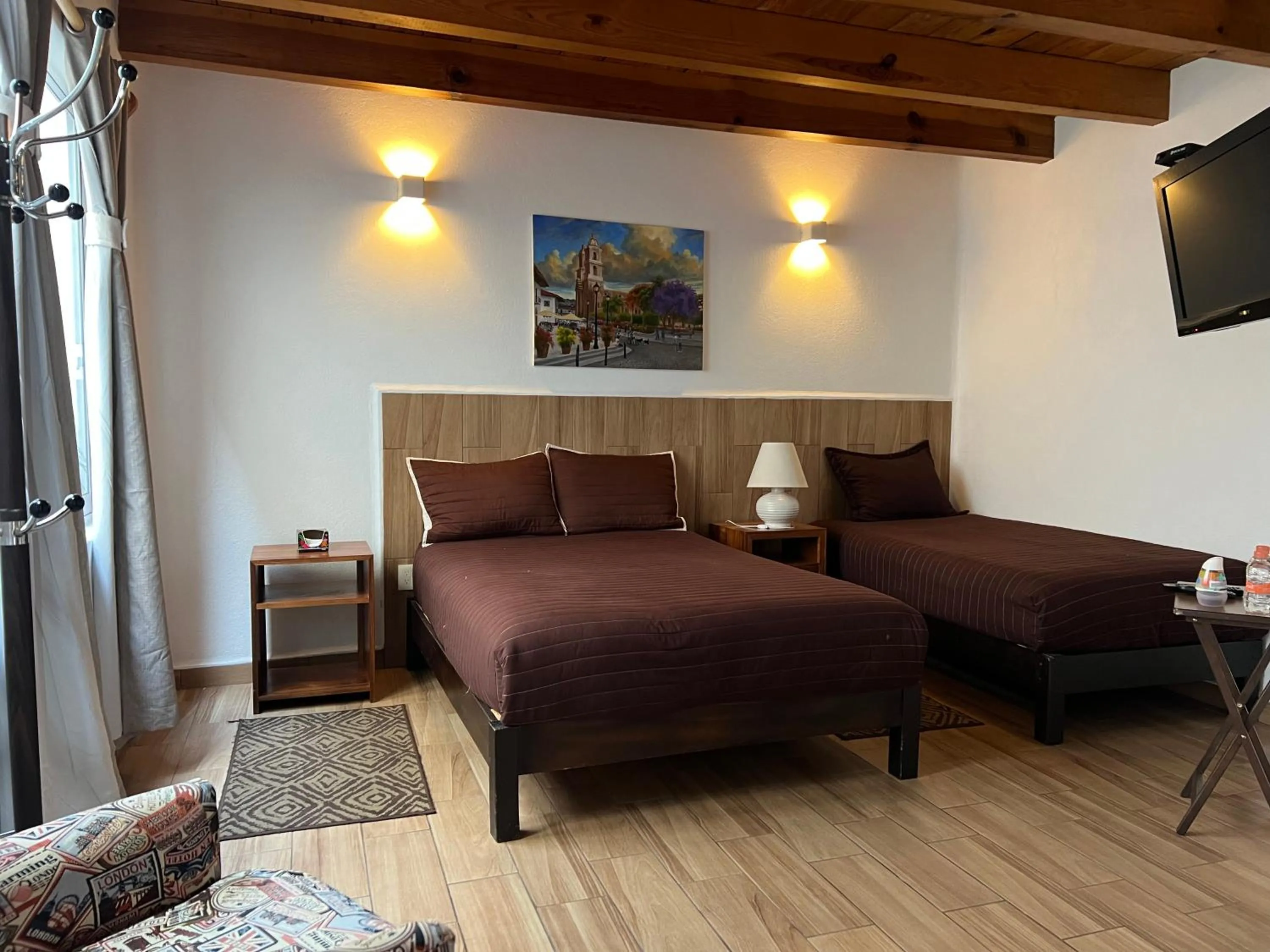 Bed in Hotel San Sebastian