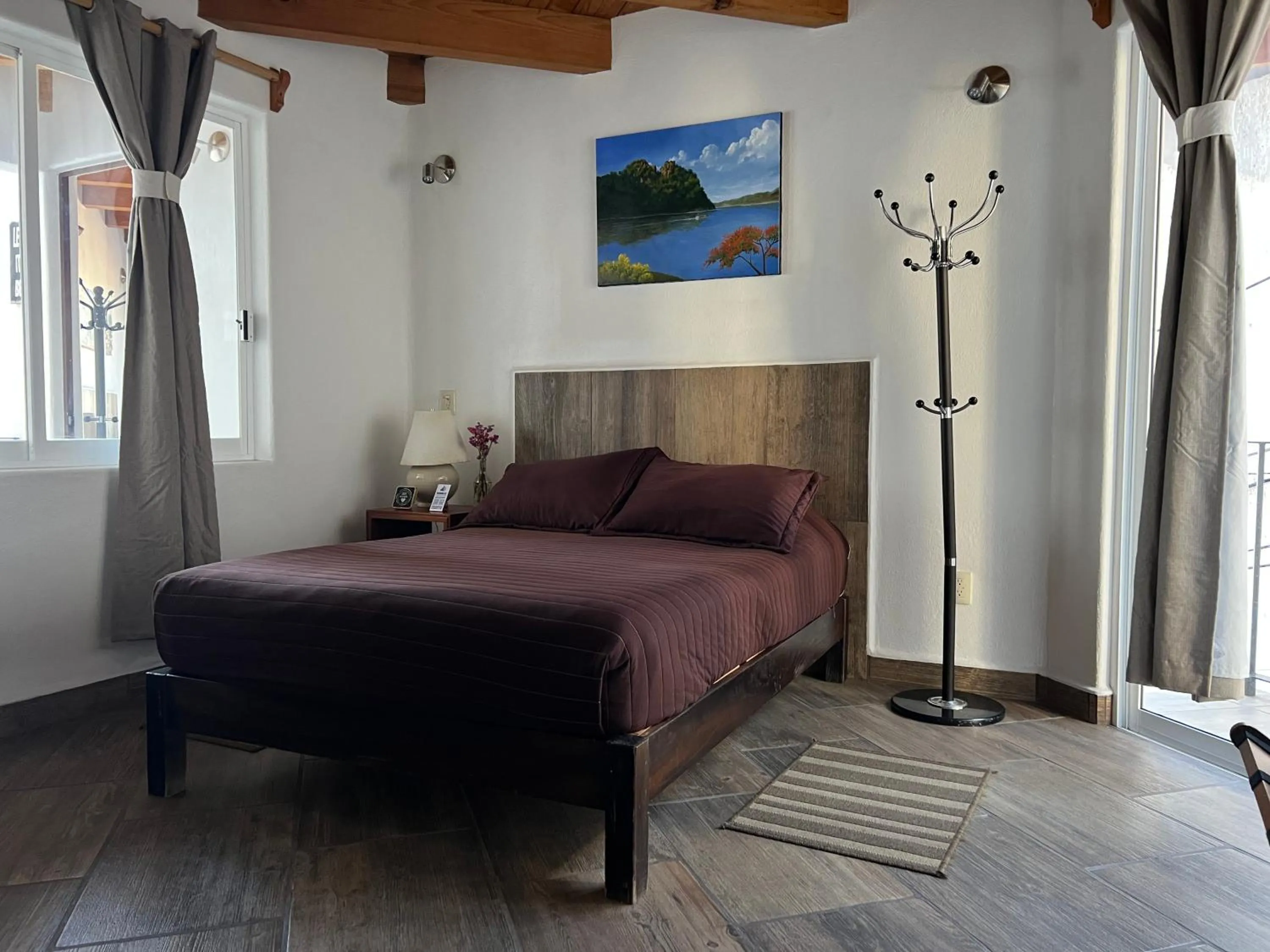 Bed in Hotel San Sebastian