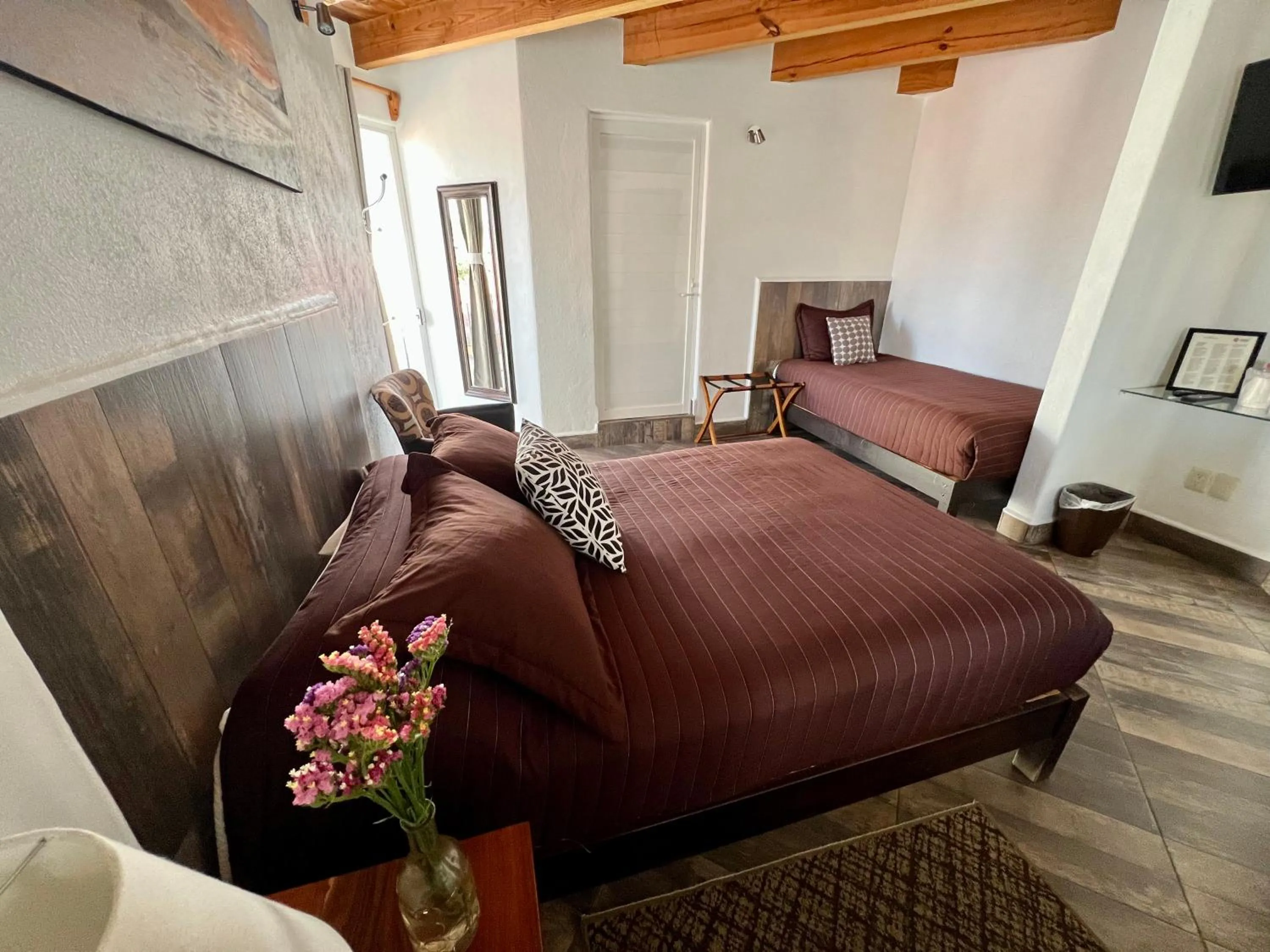 Bed in Hotel San Sebastian