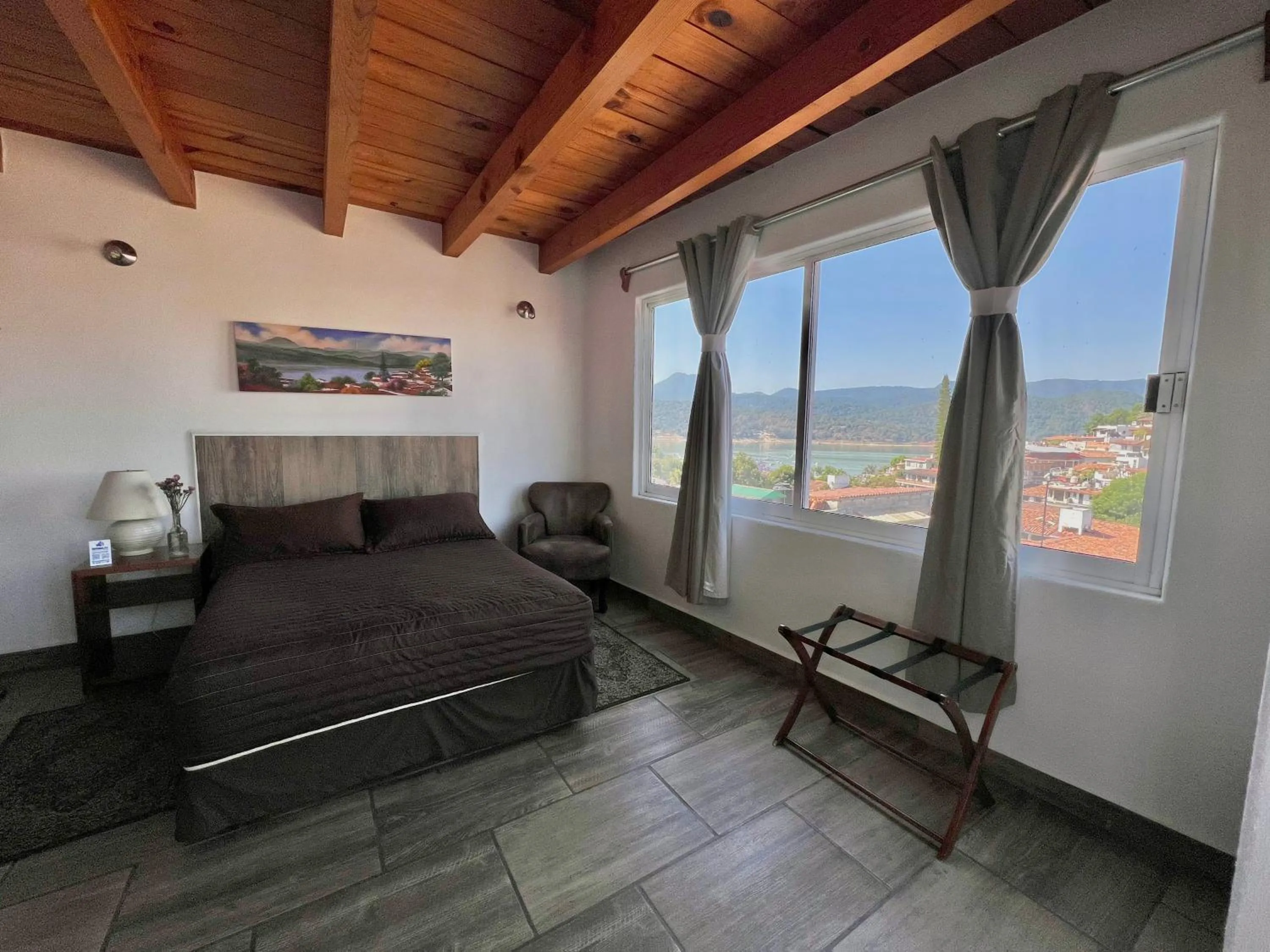 Bed in Hotel San Sebastian