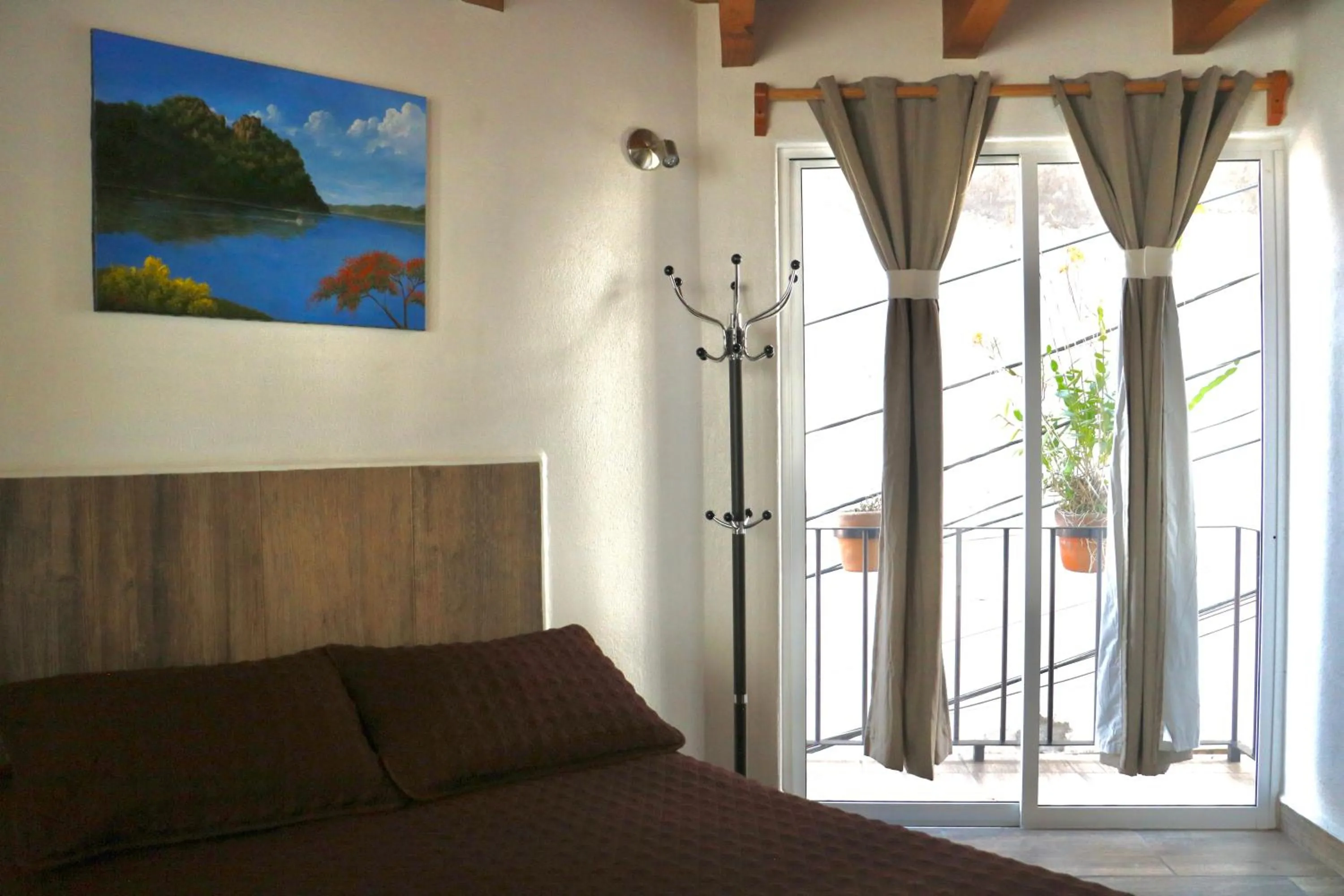 Bed in Hotel San Sebastian