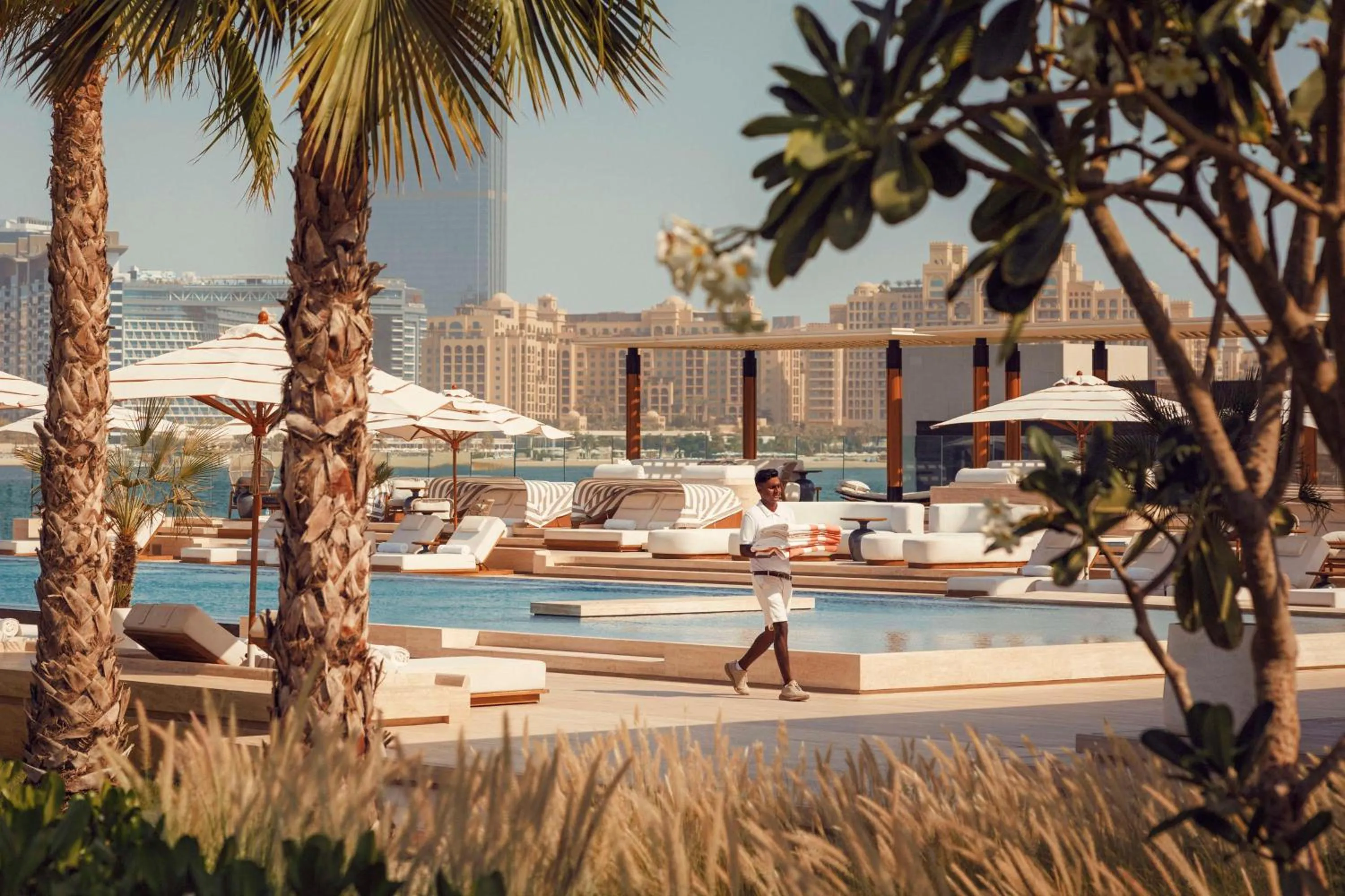 Pool view in One&Only The Palm Dubai