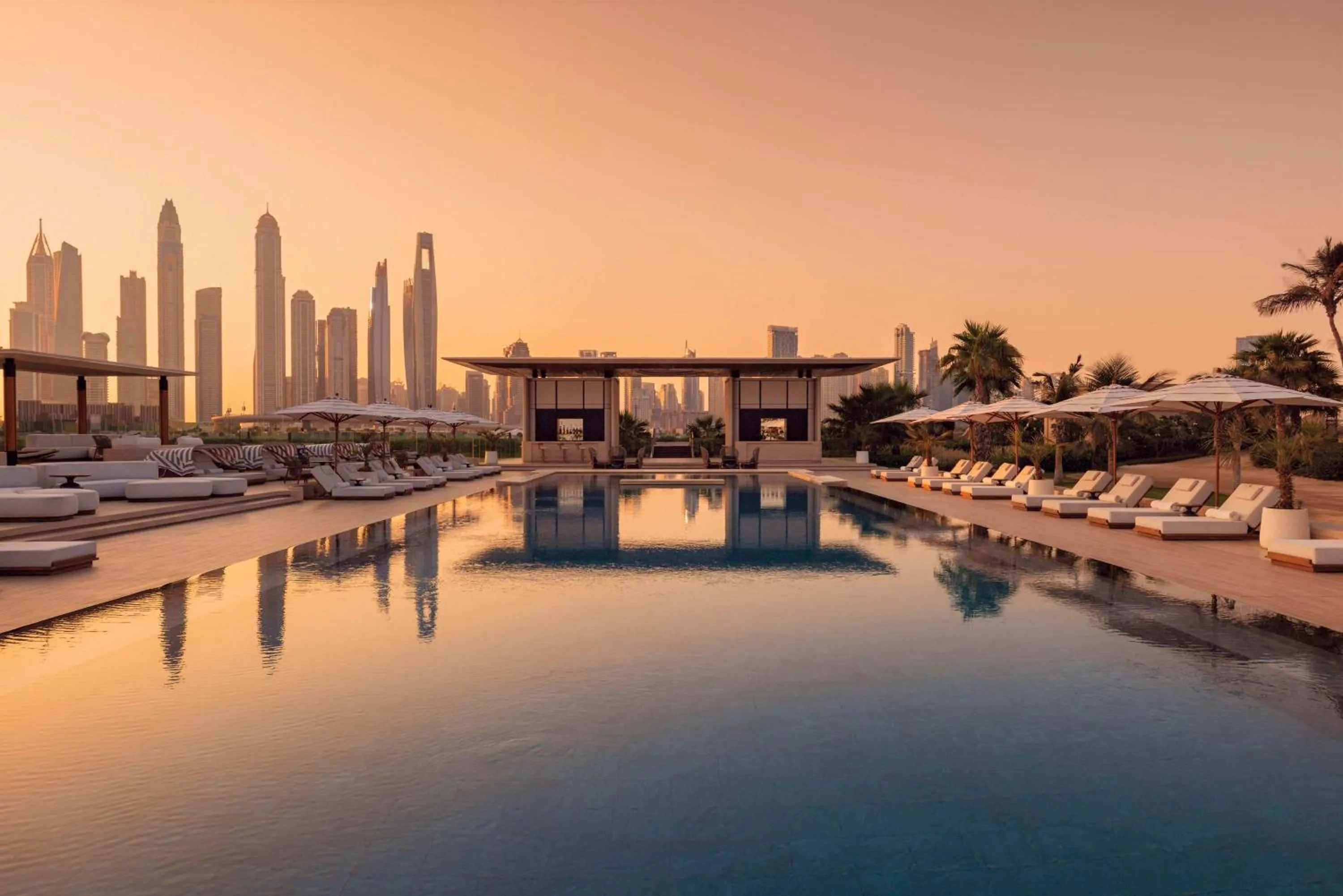 Pool view in One&Only The Palm Dubai