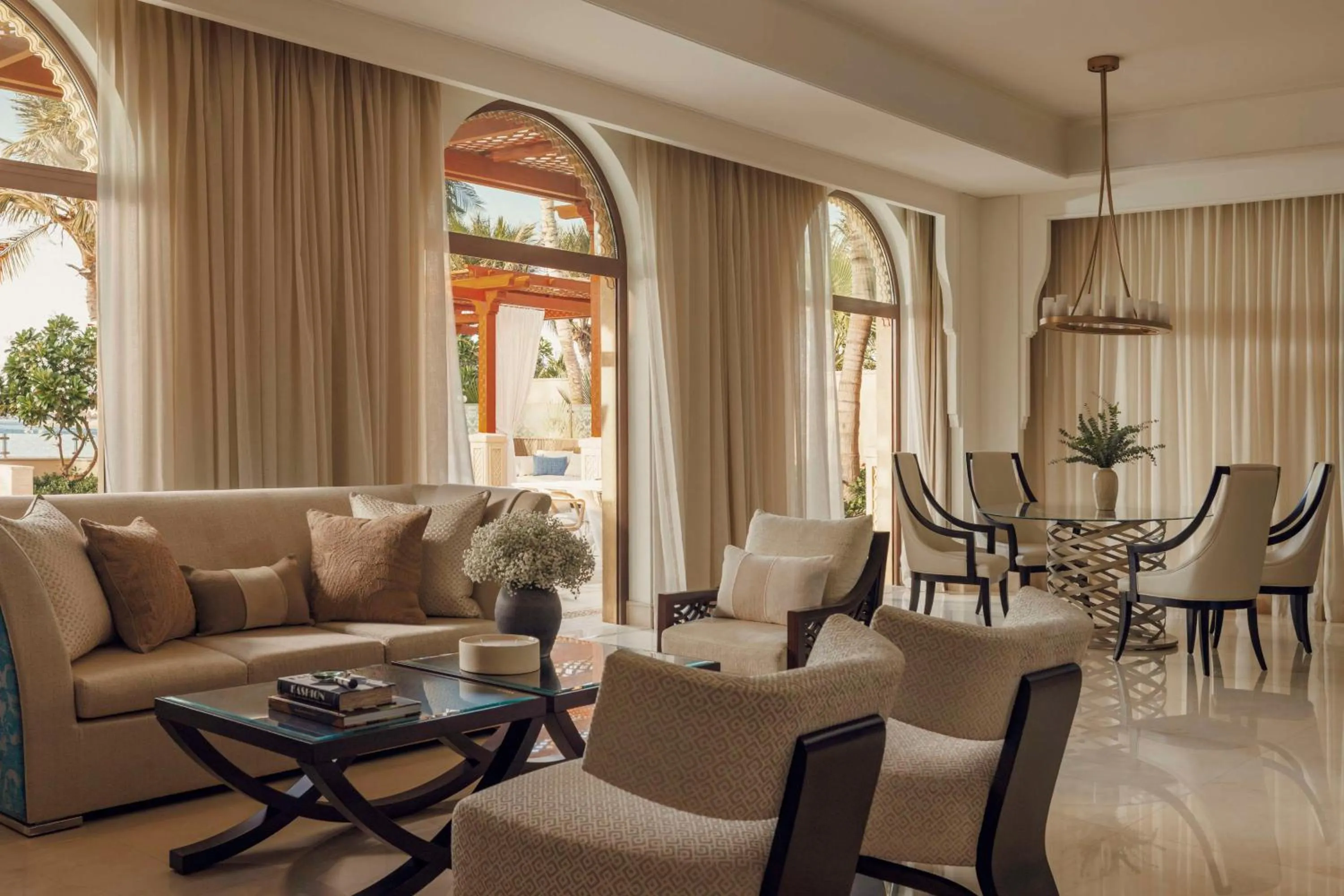 Living room in One&Only The Palm Dubai