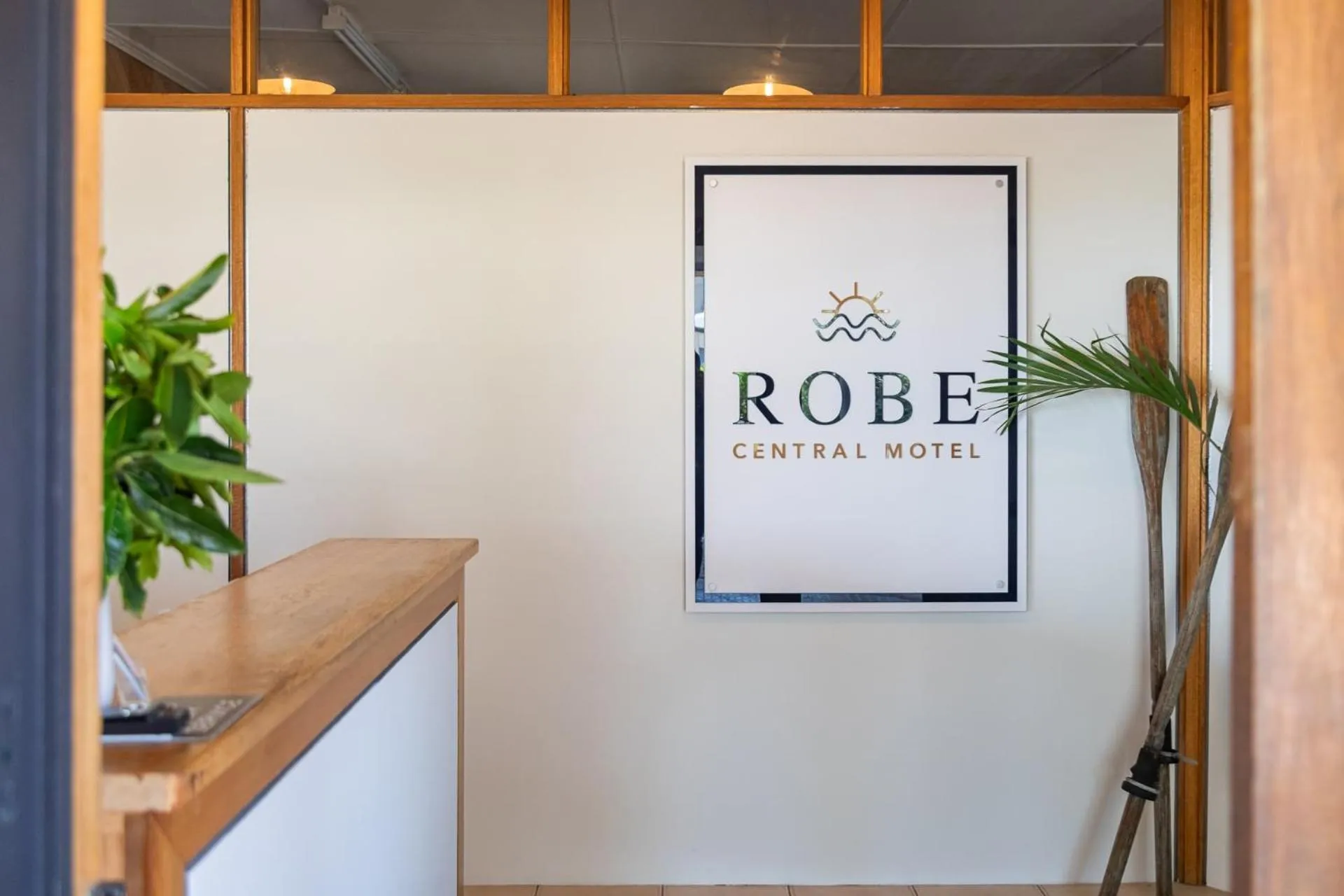 Lobby or reception in Robe Central Motel