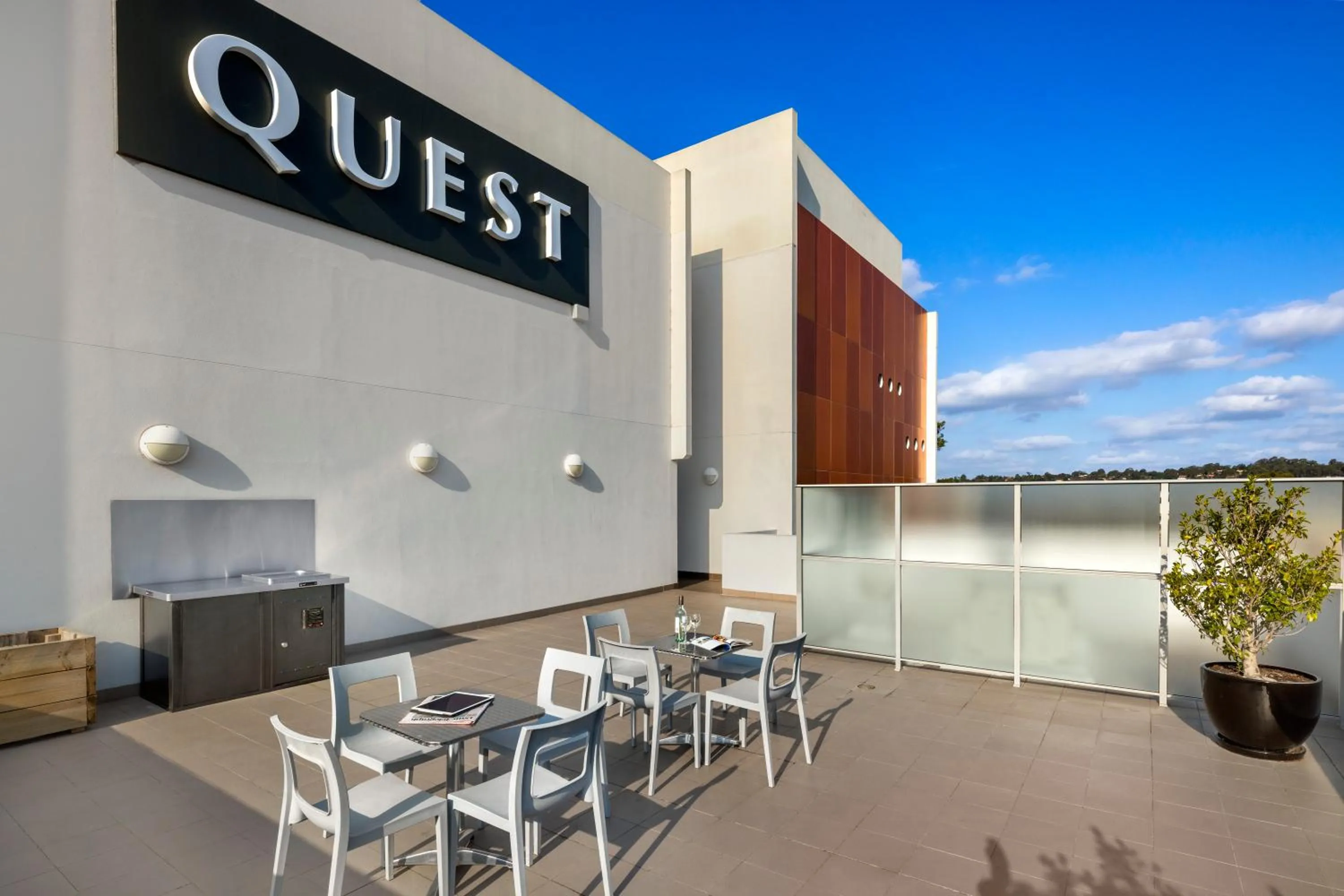 BBQ facilities in Quest Campbelltown