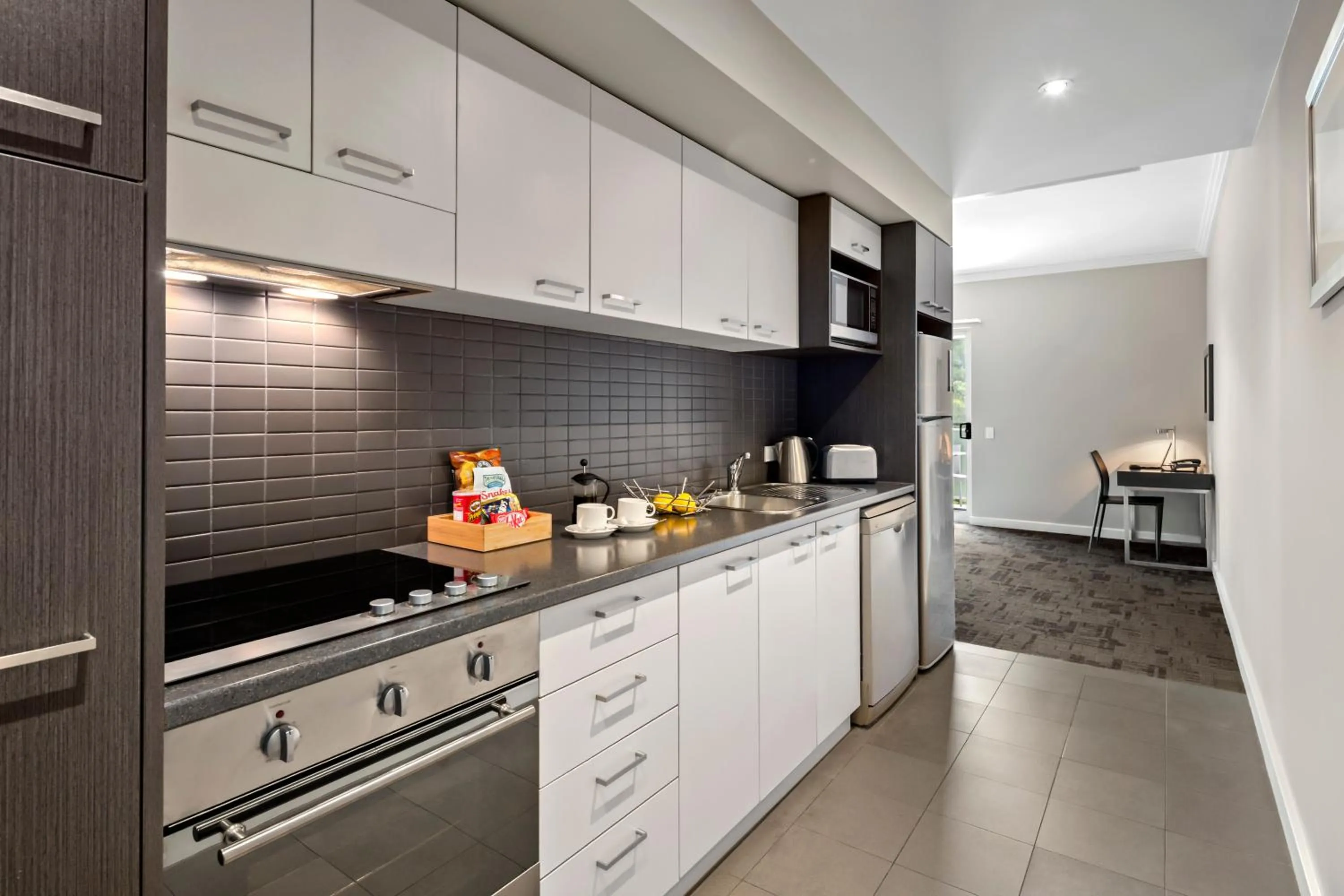Kitchen or kitchenette in Quest Campbelltown