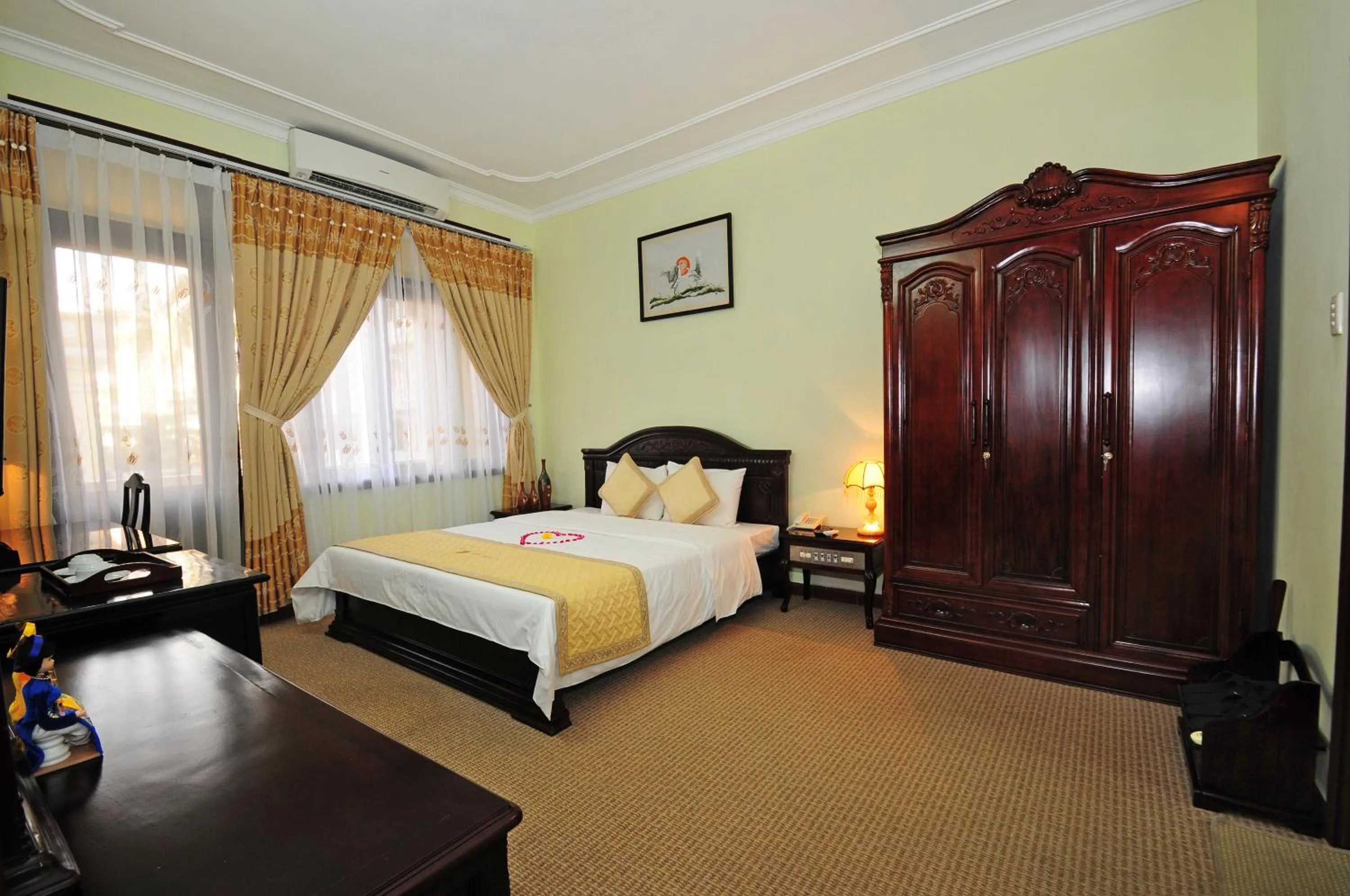 Bed in Duy Tan Hotel