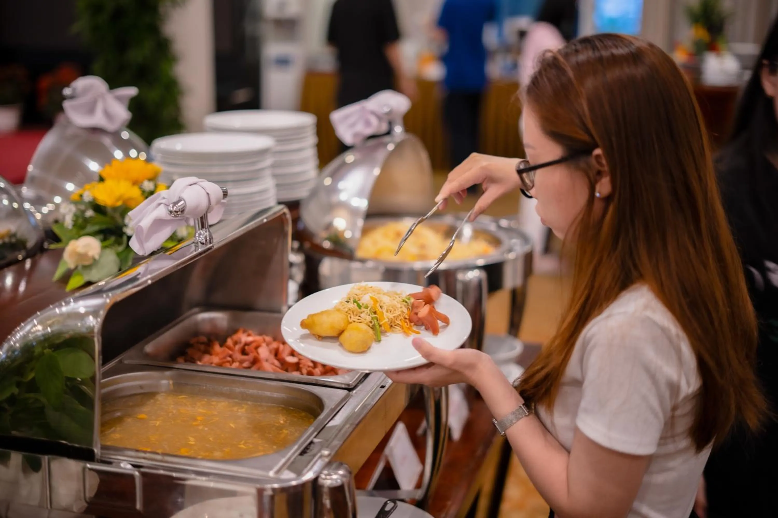 Breakfast in Century Riverside Hotel Hue