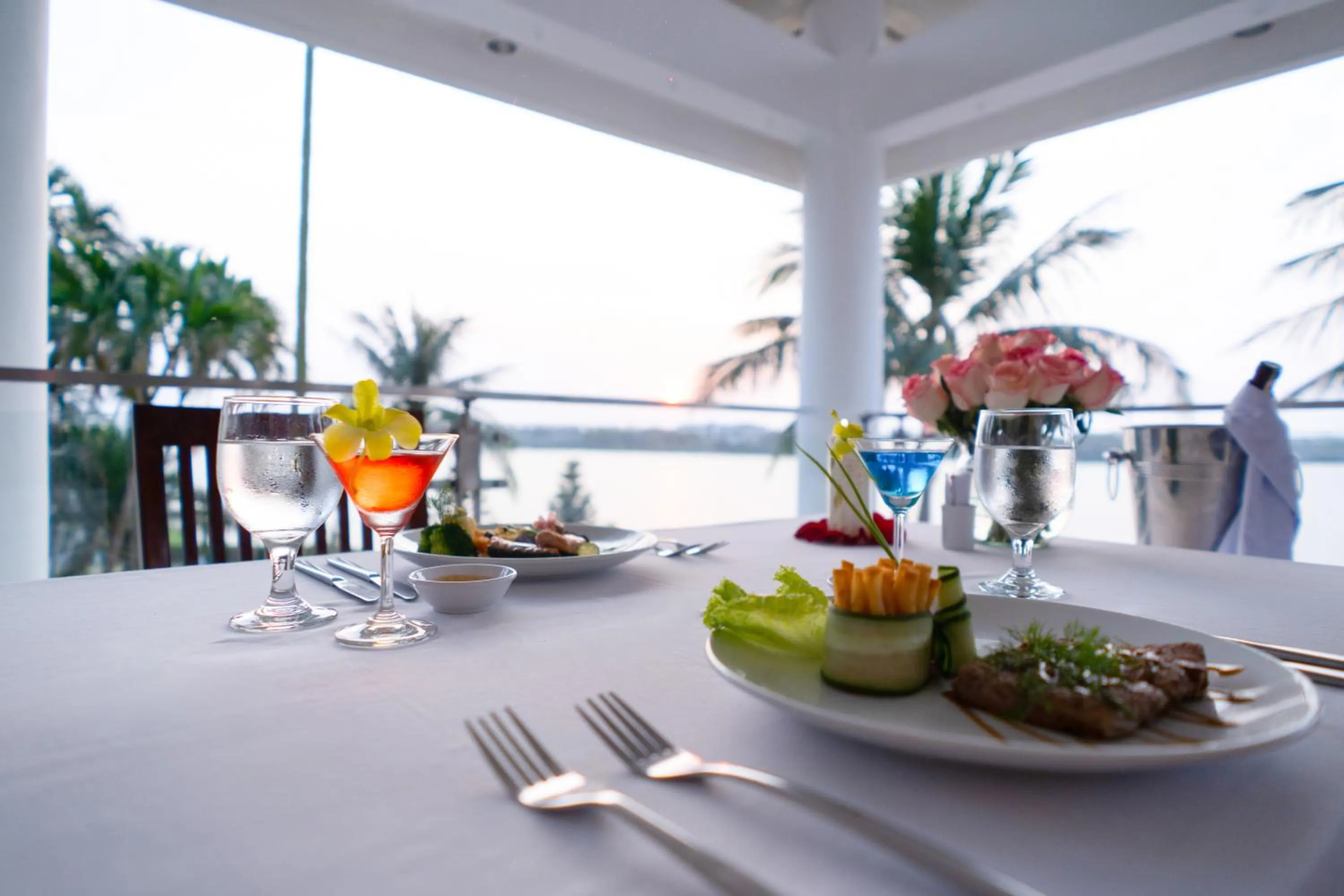 Restaurant/places to eat in Century Riverside Hotel Hue