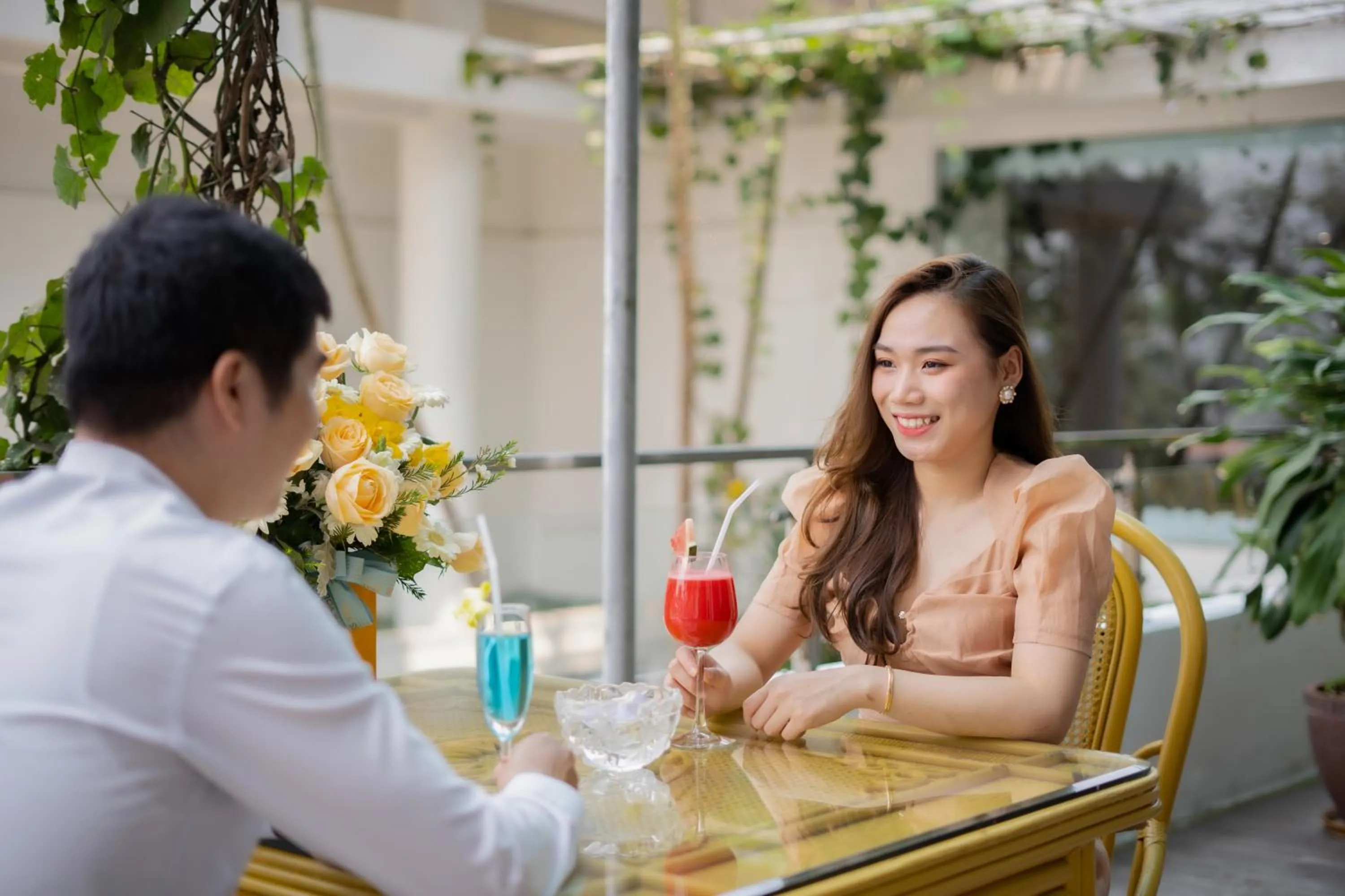 Drinks in Century Riverside Hotel Hue