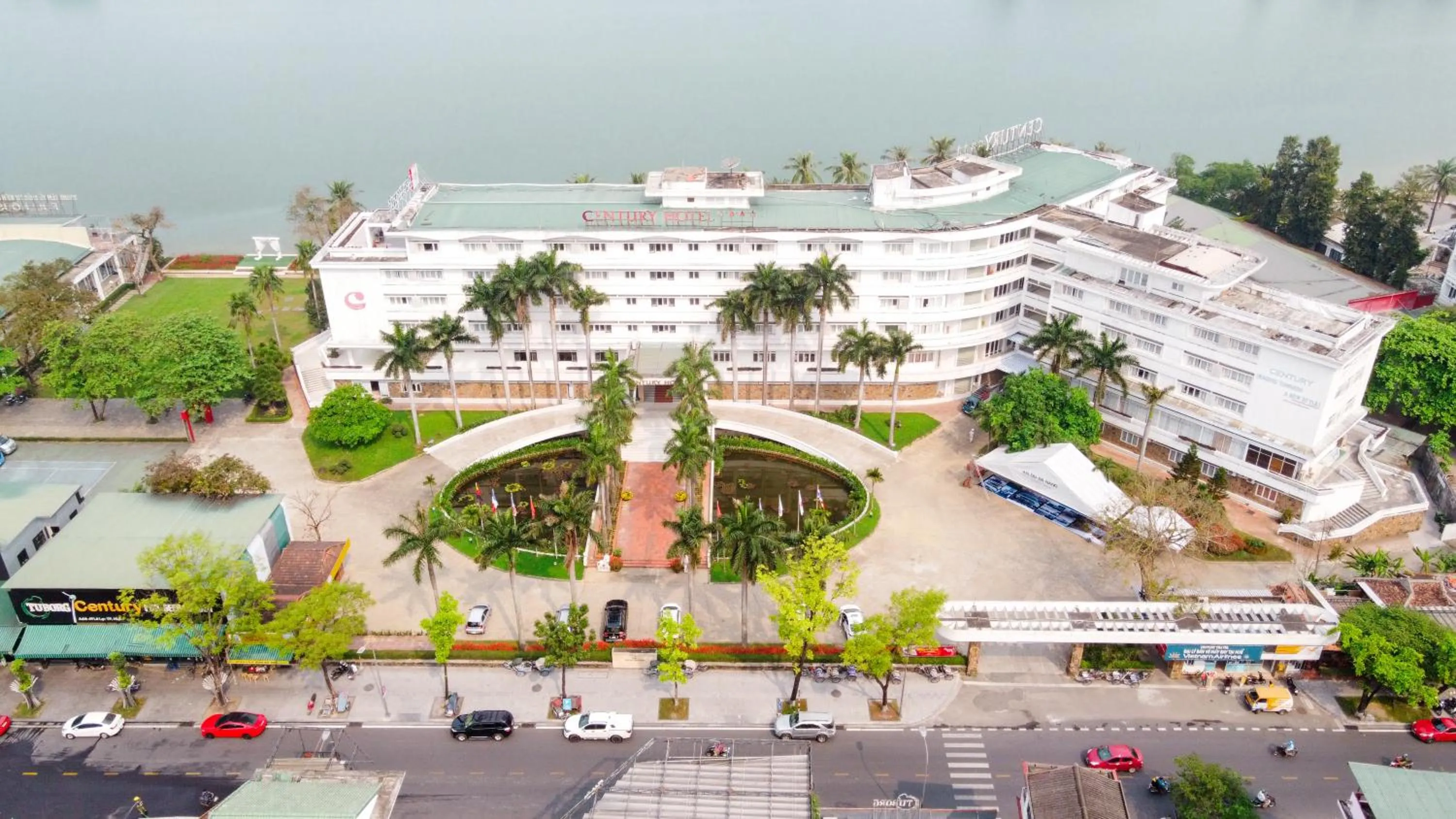 Bird's eye view in Century Riverside Hotel Hue