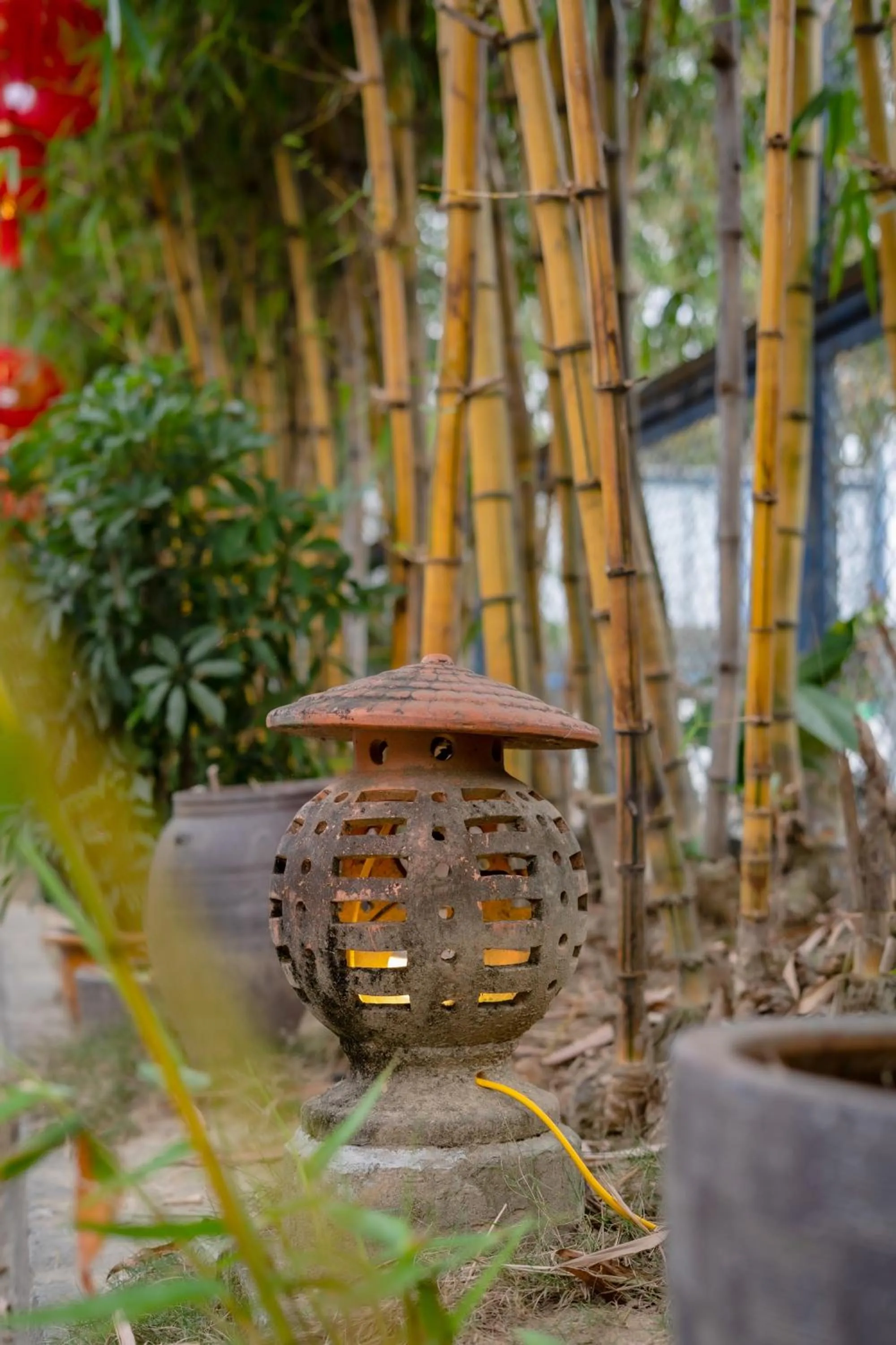 Garden in Century Riverside Hotel Hue
