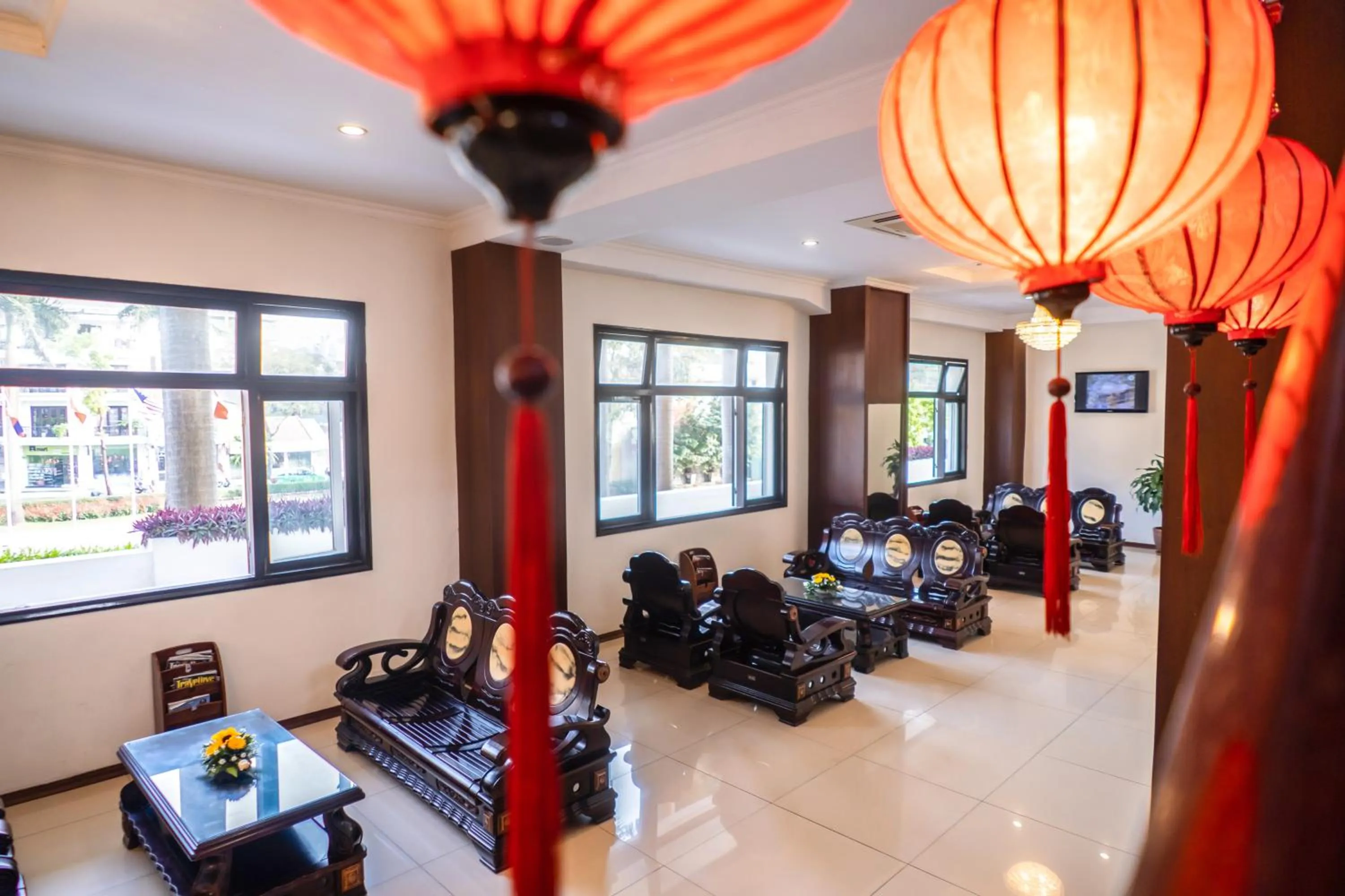 Lobby or reception in Century Riverside Hotel Hue