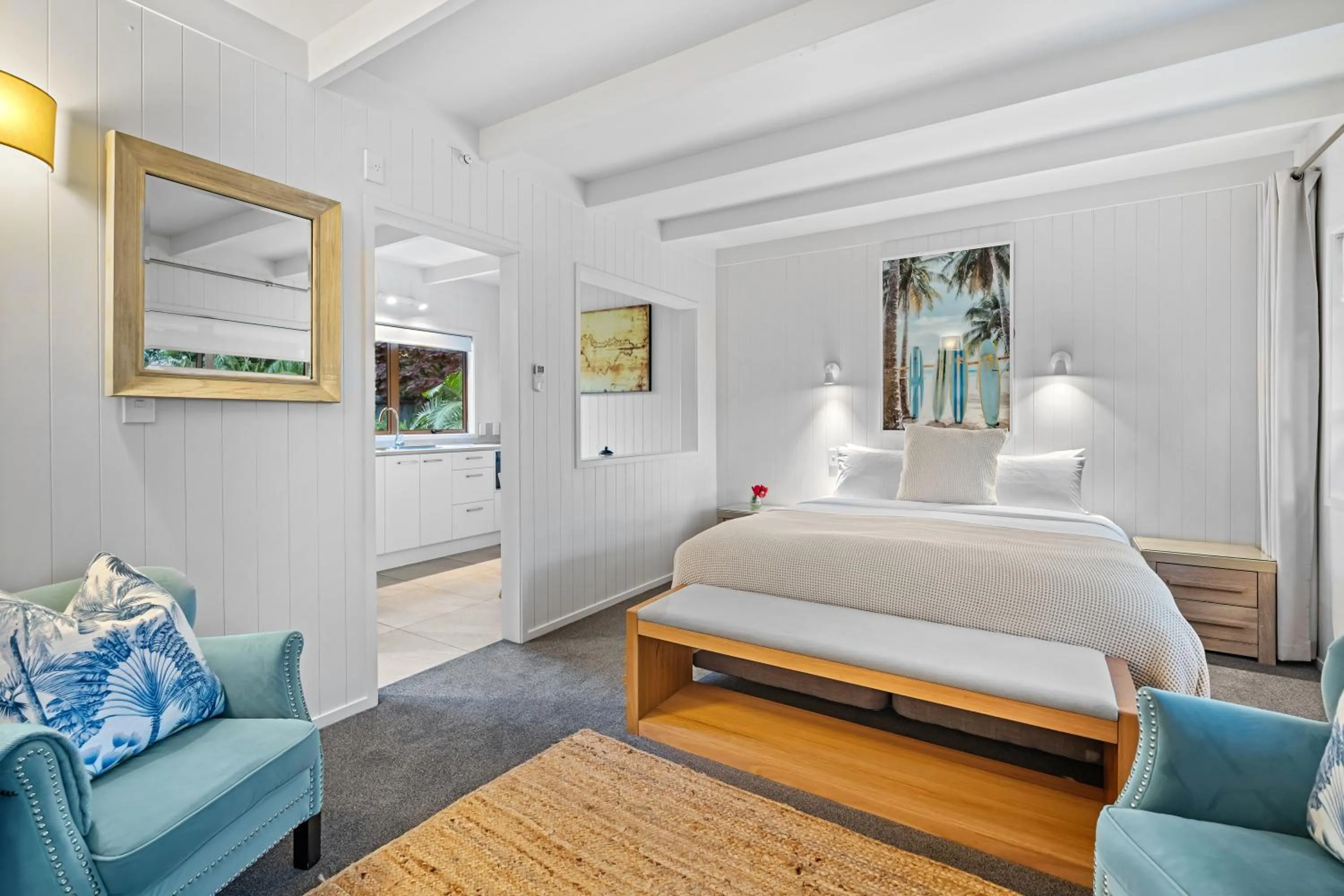 Photo of the whole room, Bed in Stay Kerikeri