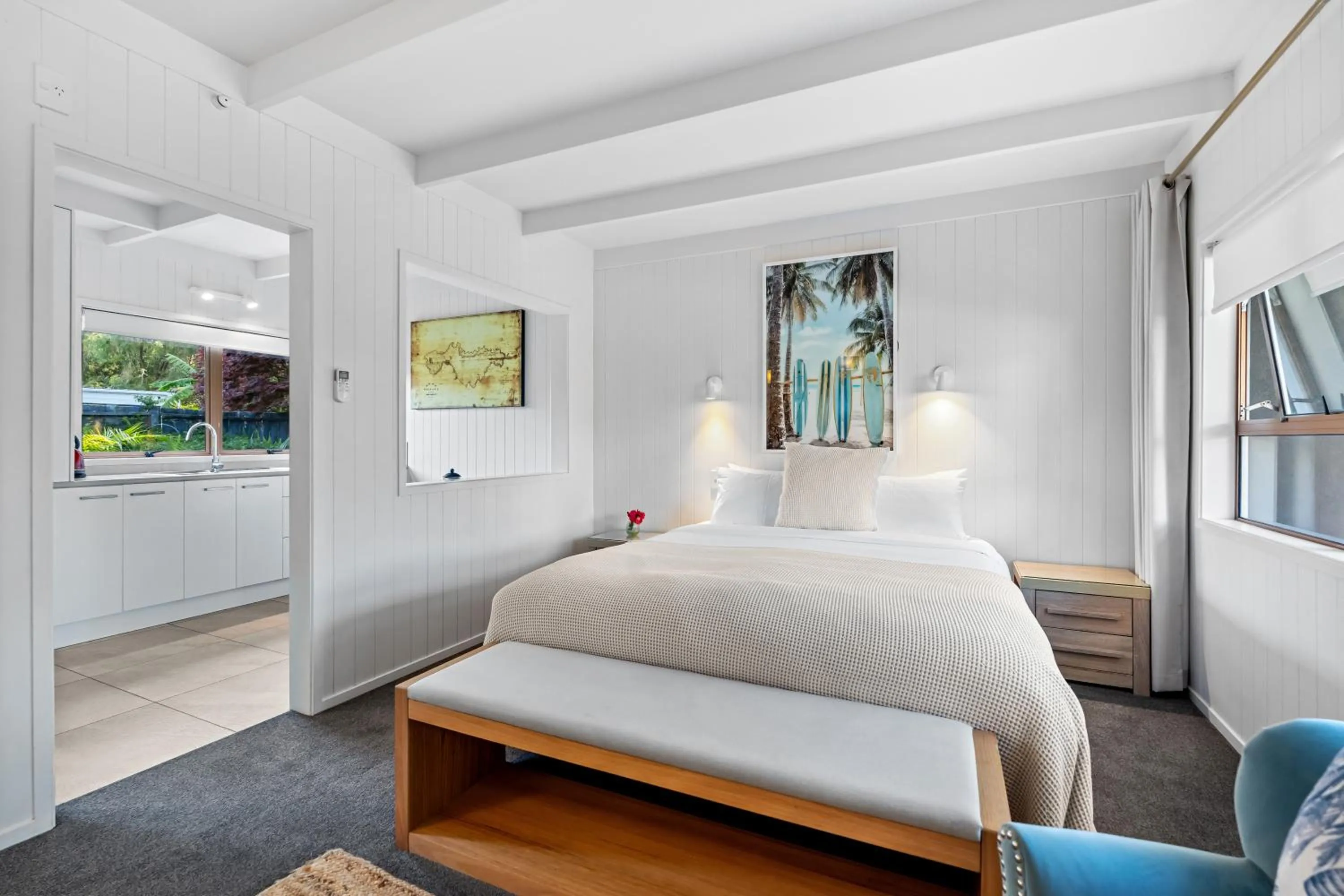 Photo of the whole room, Bed in Stay Kerikeri