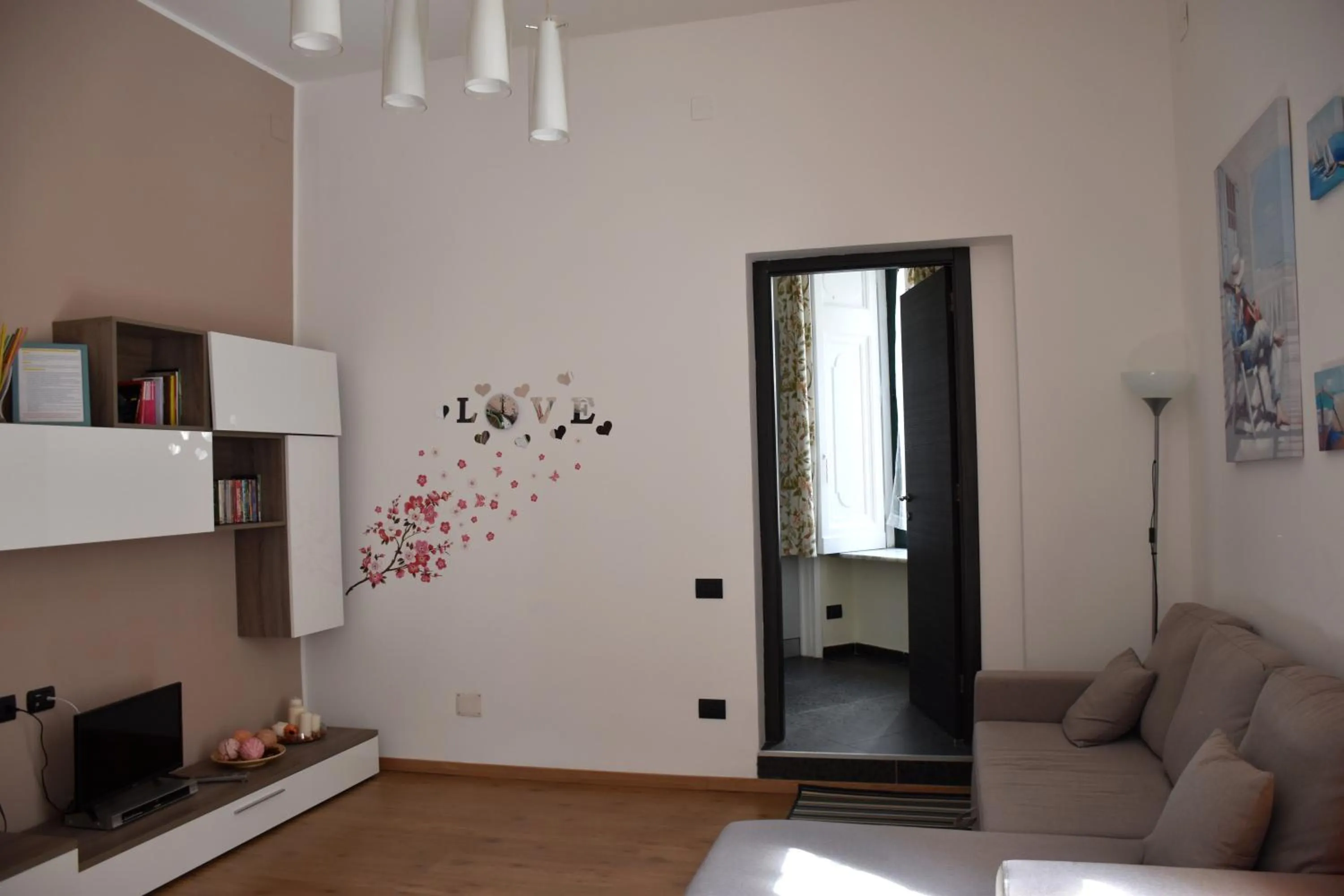 Living room in Bed And Salerno - Largo Campo - Appartamento