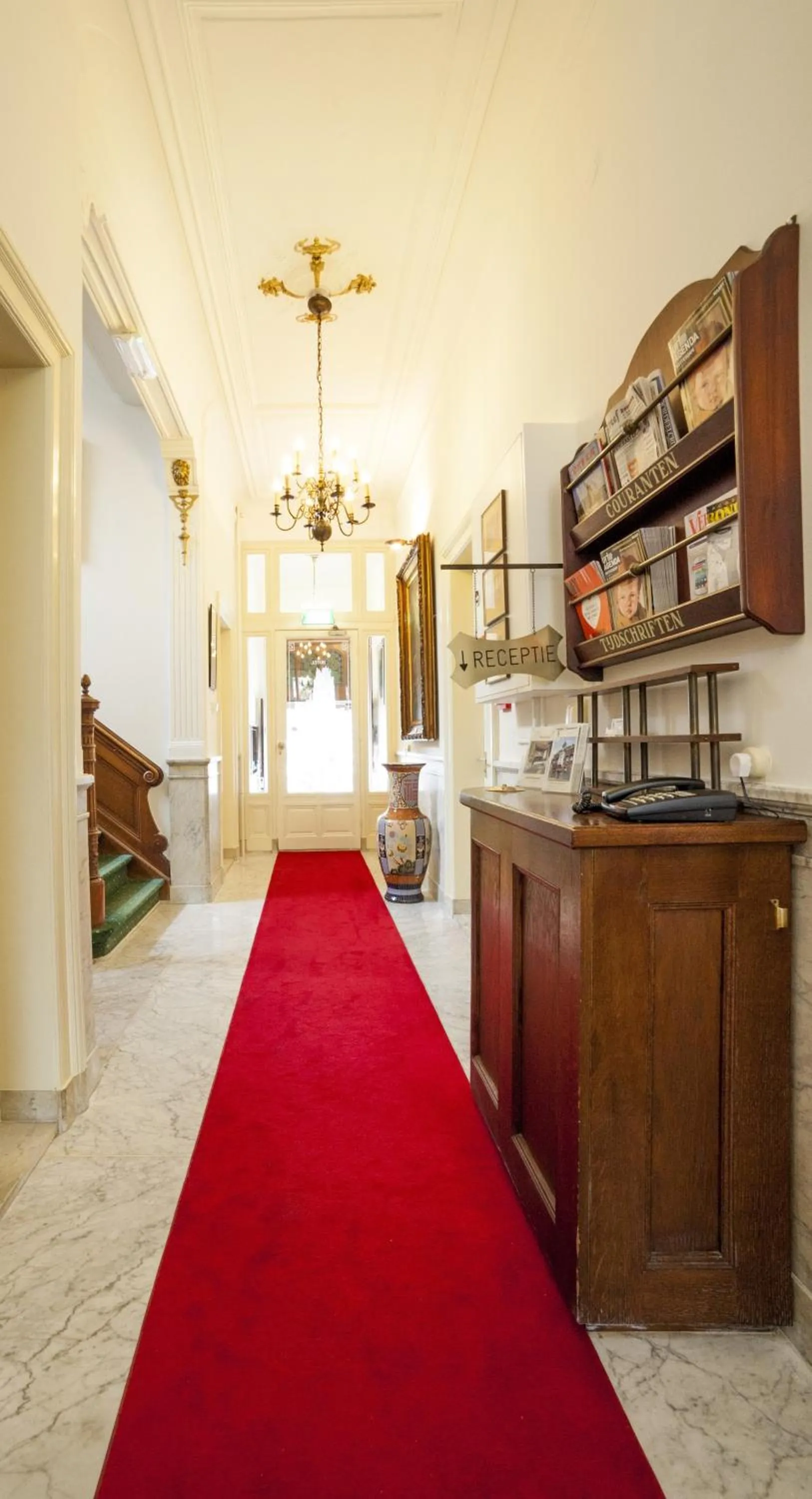 Lobby or reception in Hotel Dordrecht