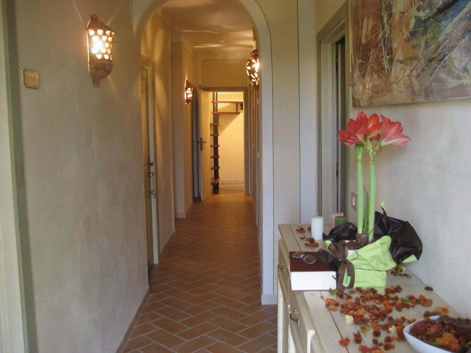 Decorative detail in B&B Il Moscondoro