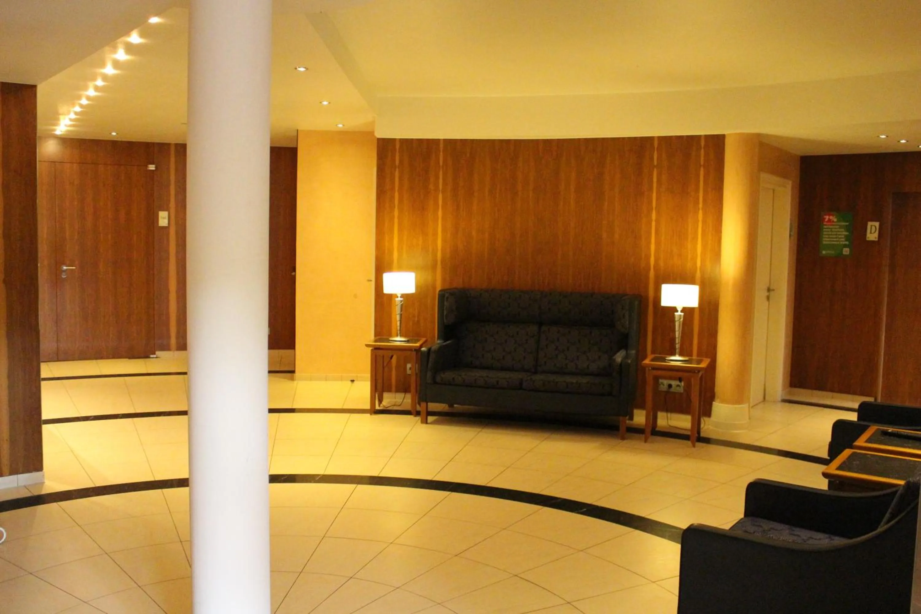 Lobby or reception in Hotel Zur Post
