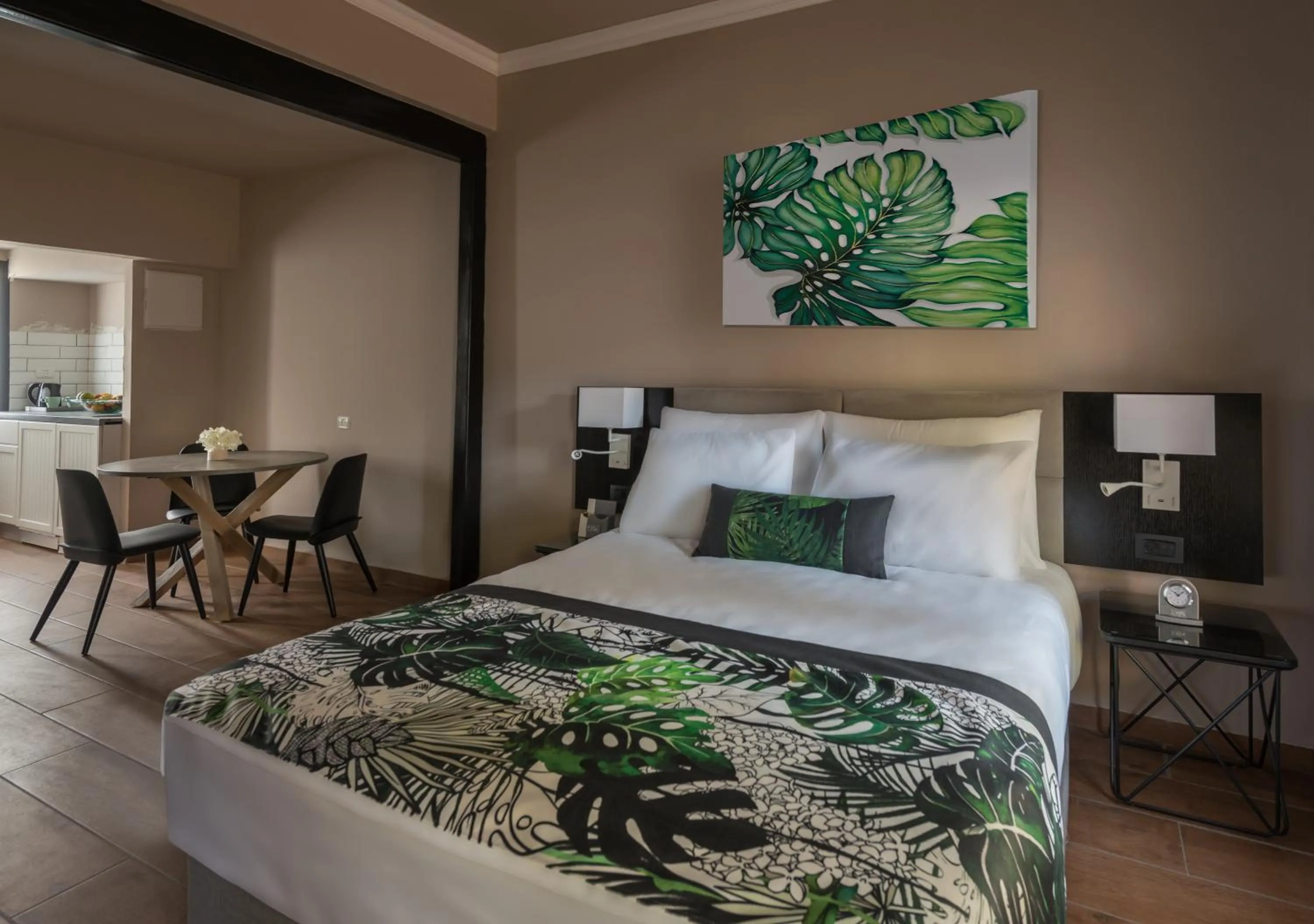 Photo of the whole room, Bed in Erettz Dafna Travel Hotel