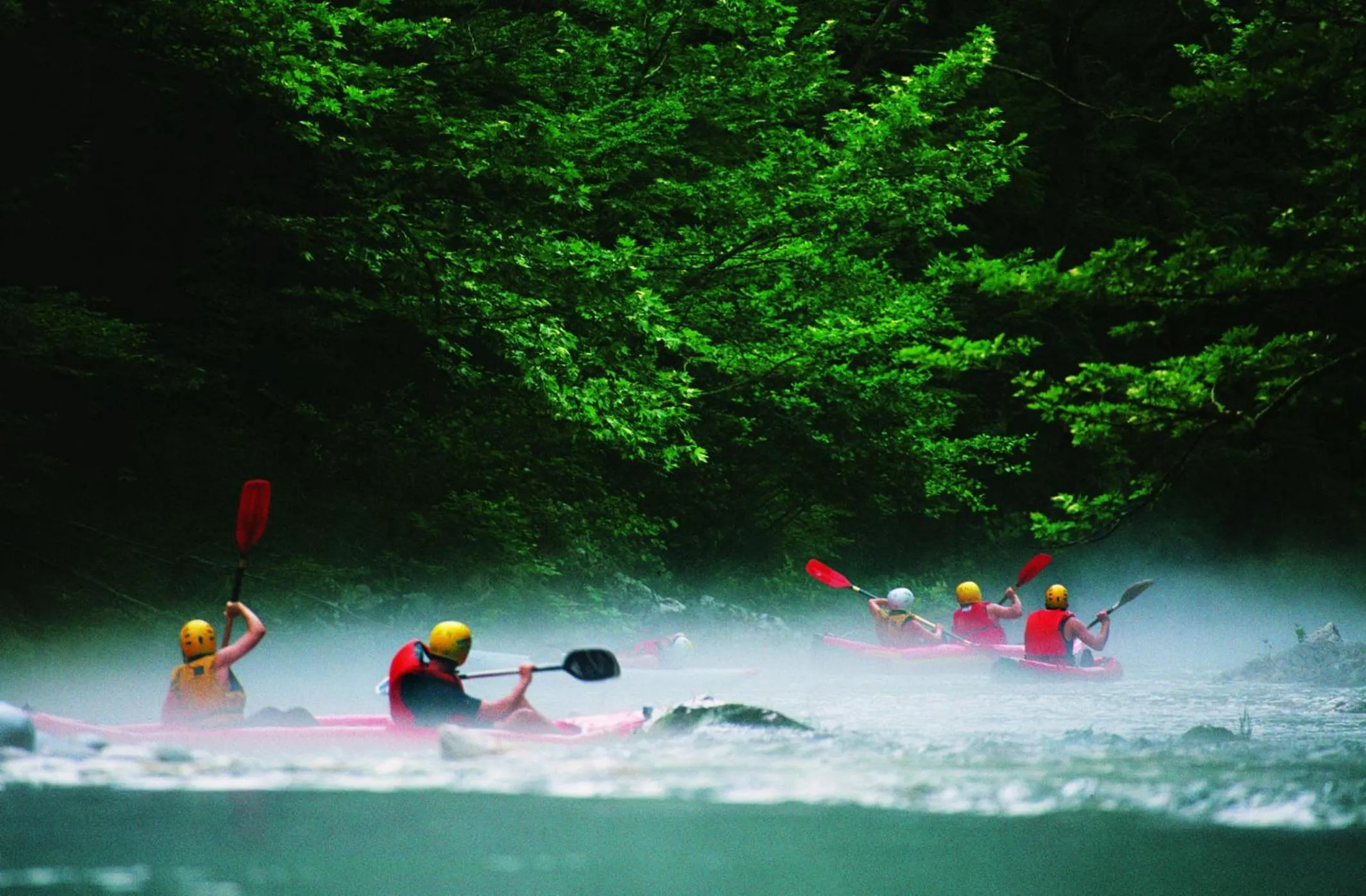 Canoeing in Kipi Suites
