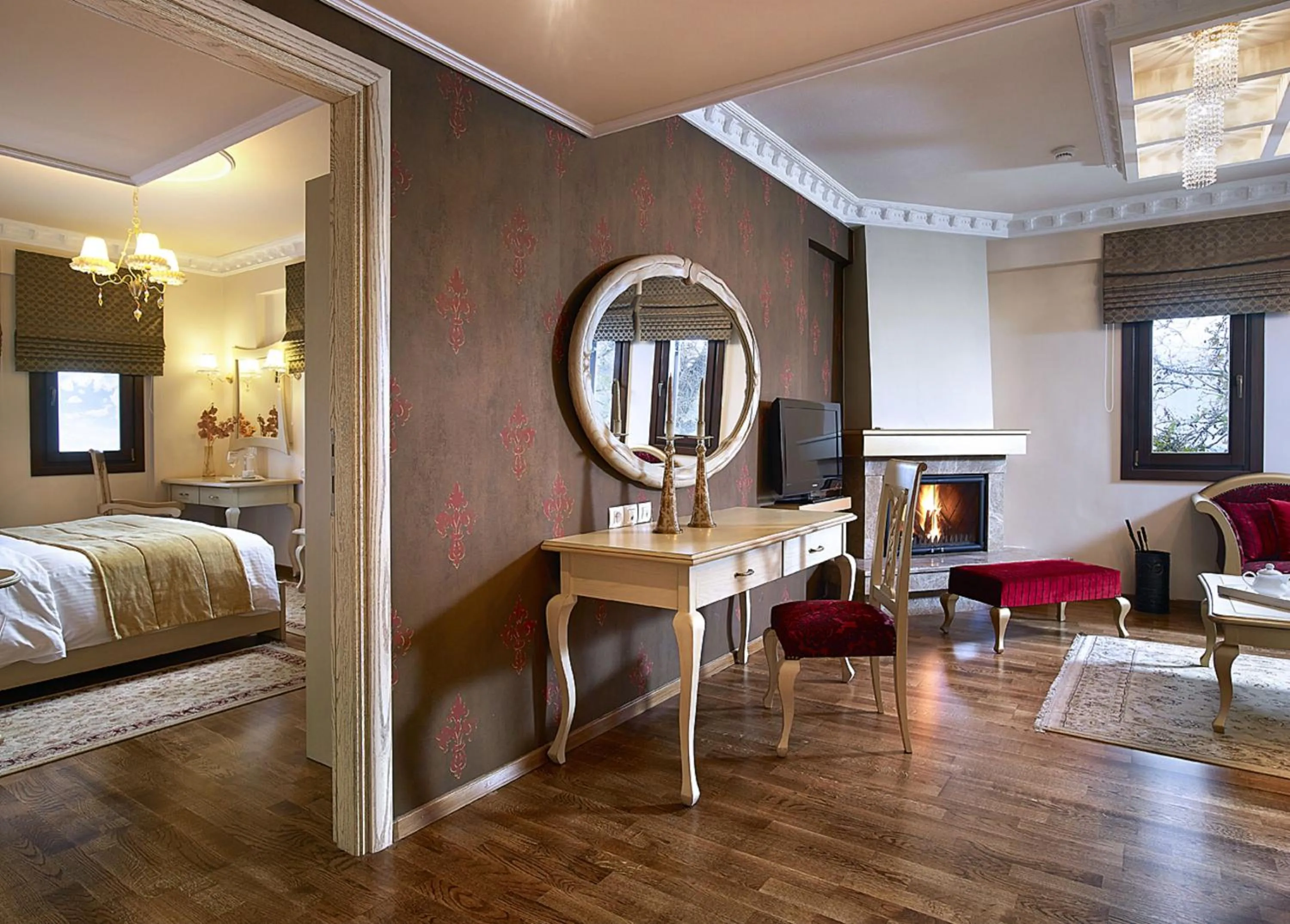 Living room, Bed in Stevalia Hotel & Spa