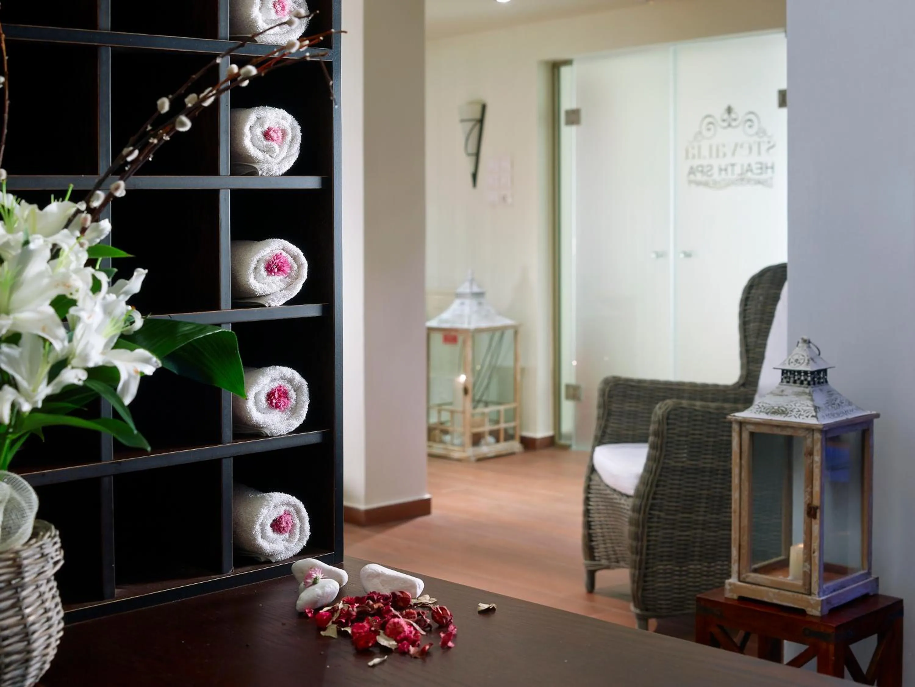 Spa and wellness centre/facilities in Stevalia Hotel & Spa