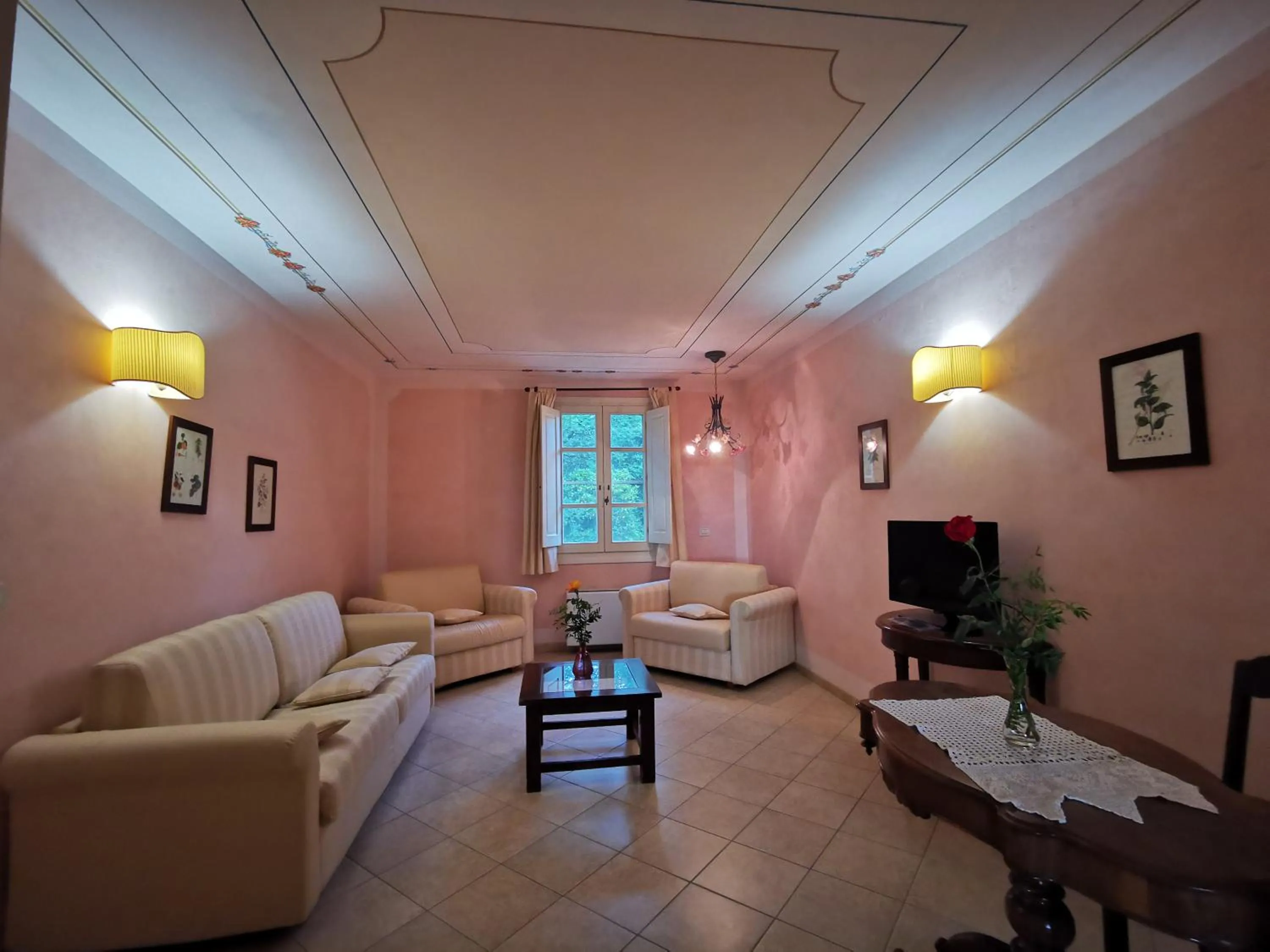 Living room in Il Melograno Country House