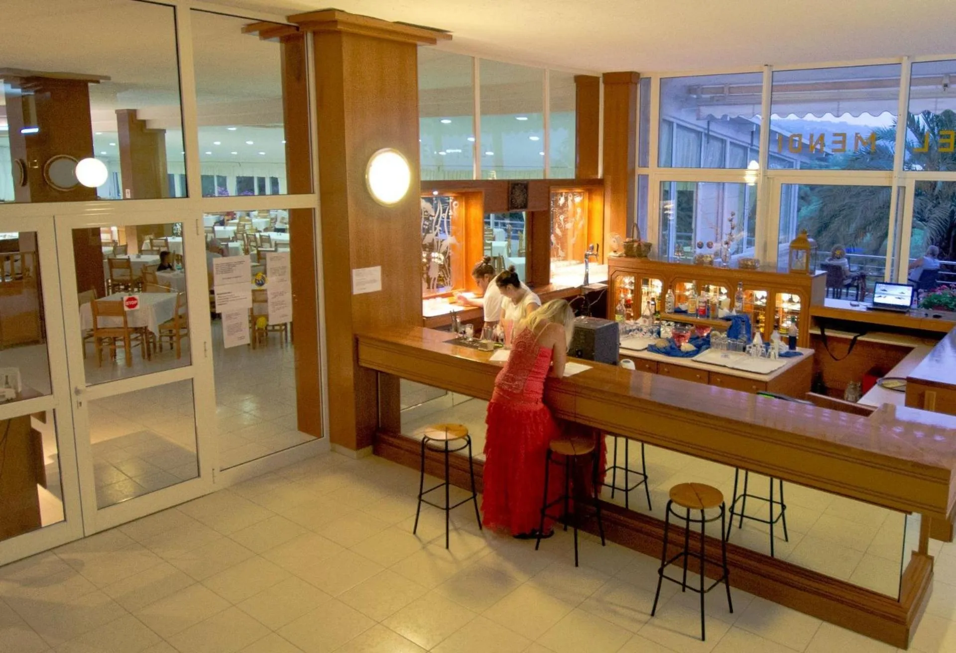 Lounge or bar in Mendi Hotel
