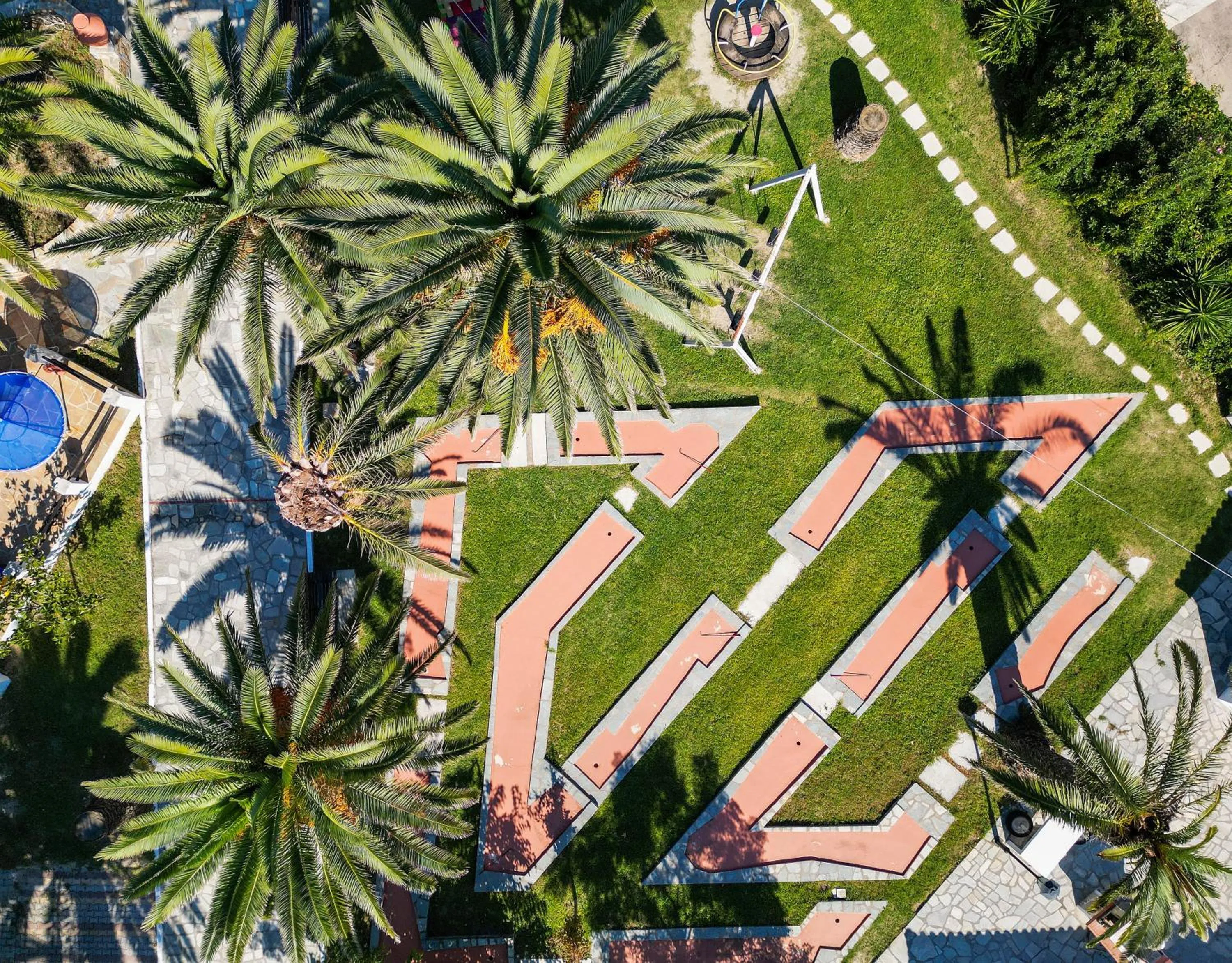 Minigolf in Mendi Hotel
