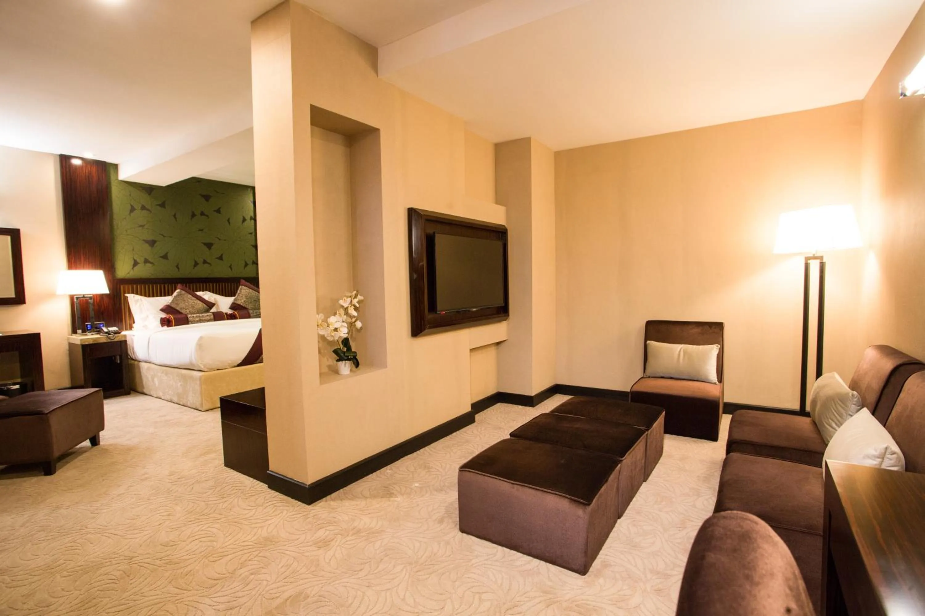 Bed in Royale Signature Hotel